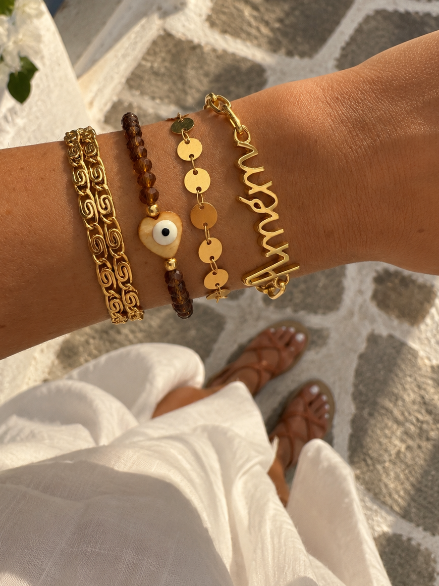 Mix pulseiras Grécia