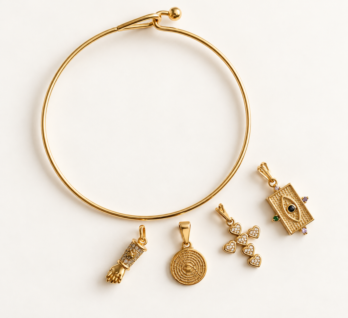 Mix pulseira vida + pin
