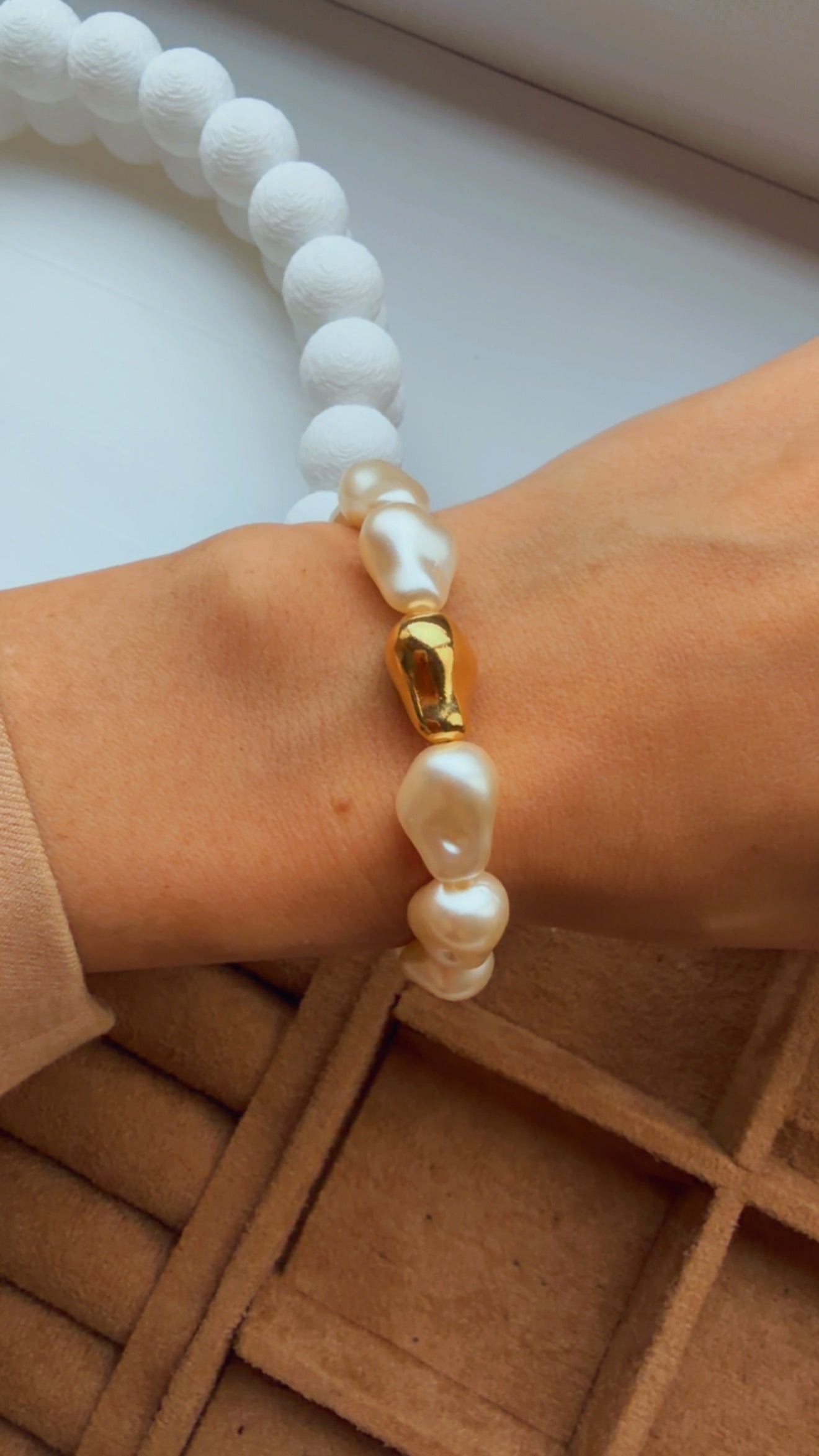 Pulseira pear pérola