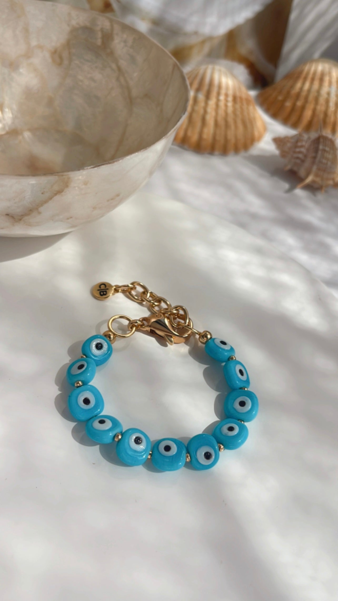 Pulseira céu místico azul