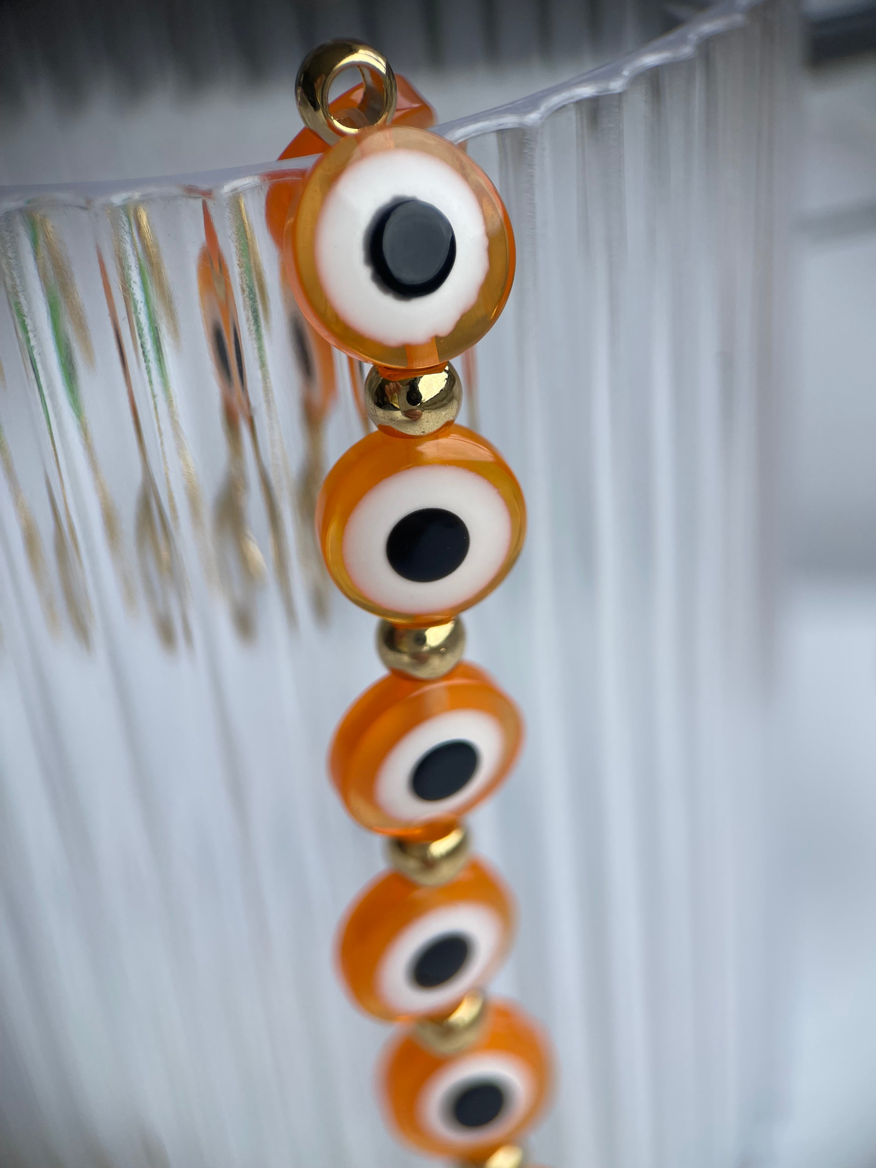 Pulseira olho pastilha