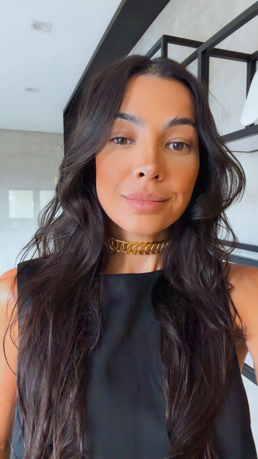 Colar choker espiral