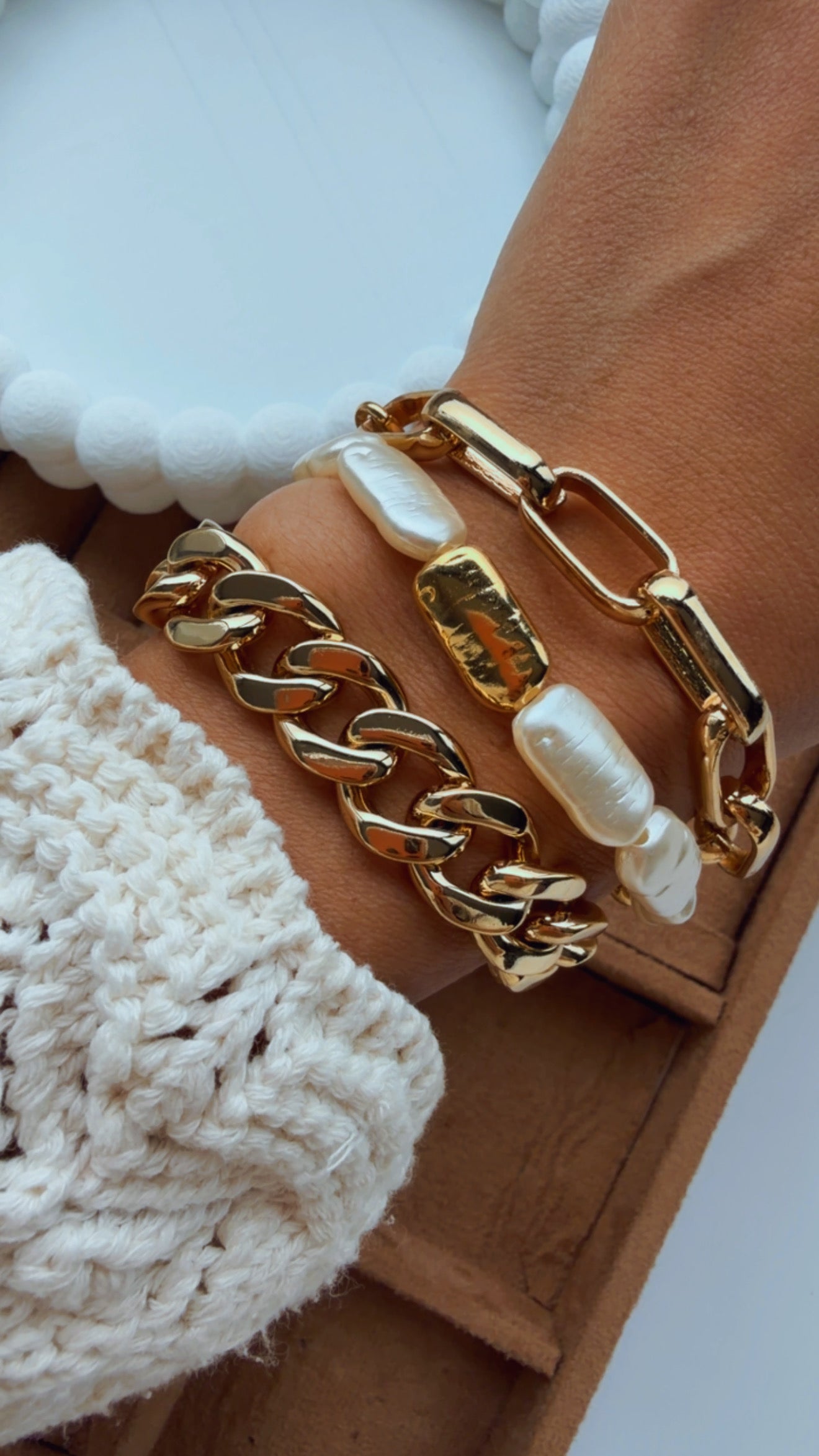 Pulseira bridão elos