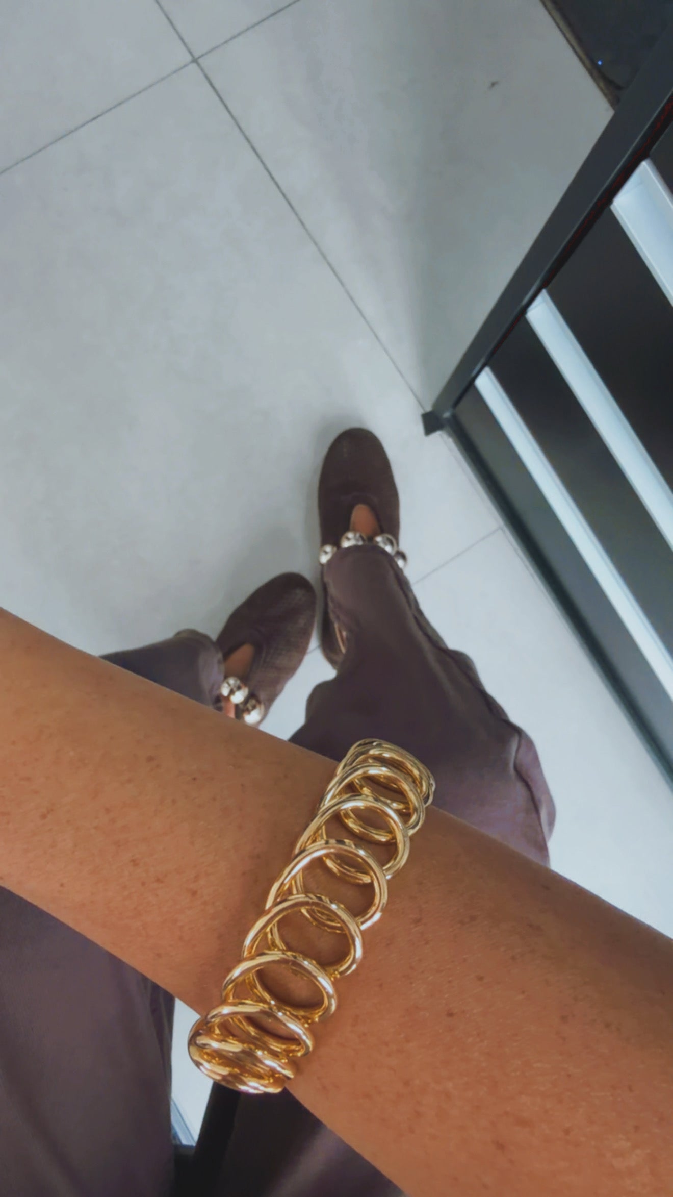 Pulseira bracelete espiral
