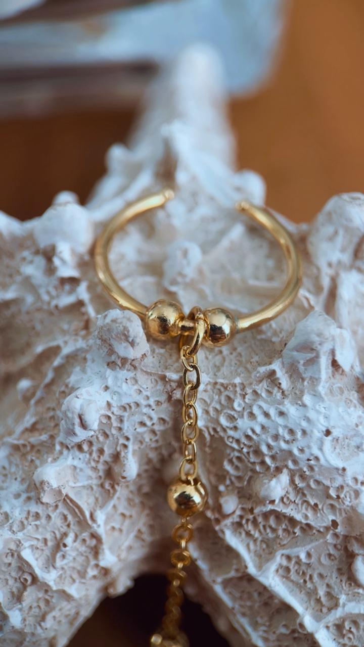 Pulseira jady anel