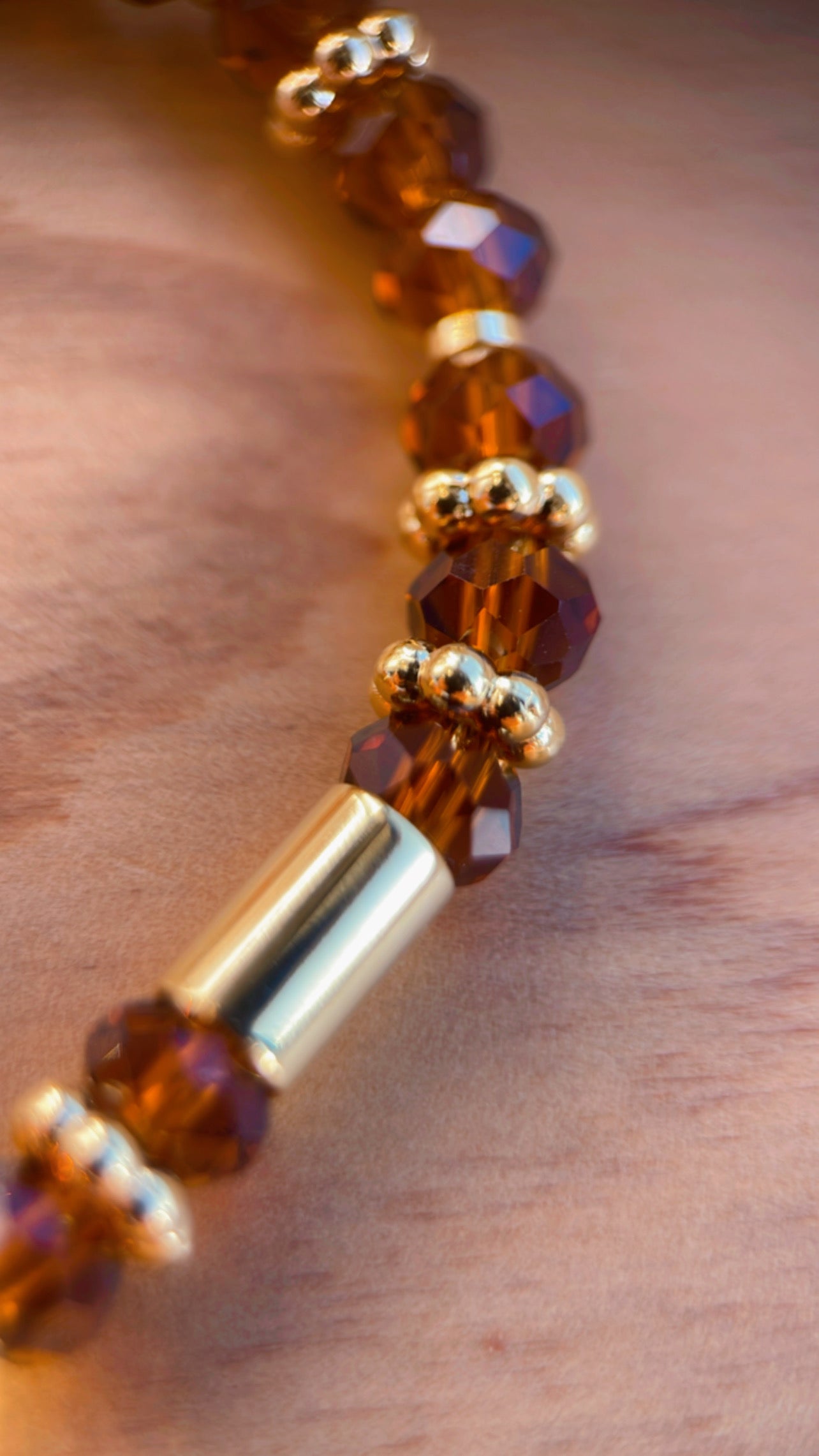 Pulseira lumina ambar