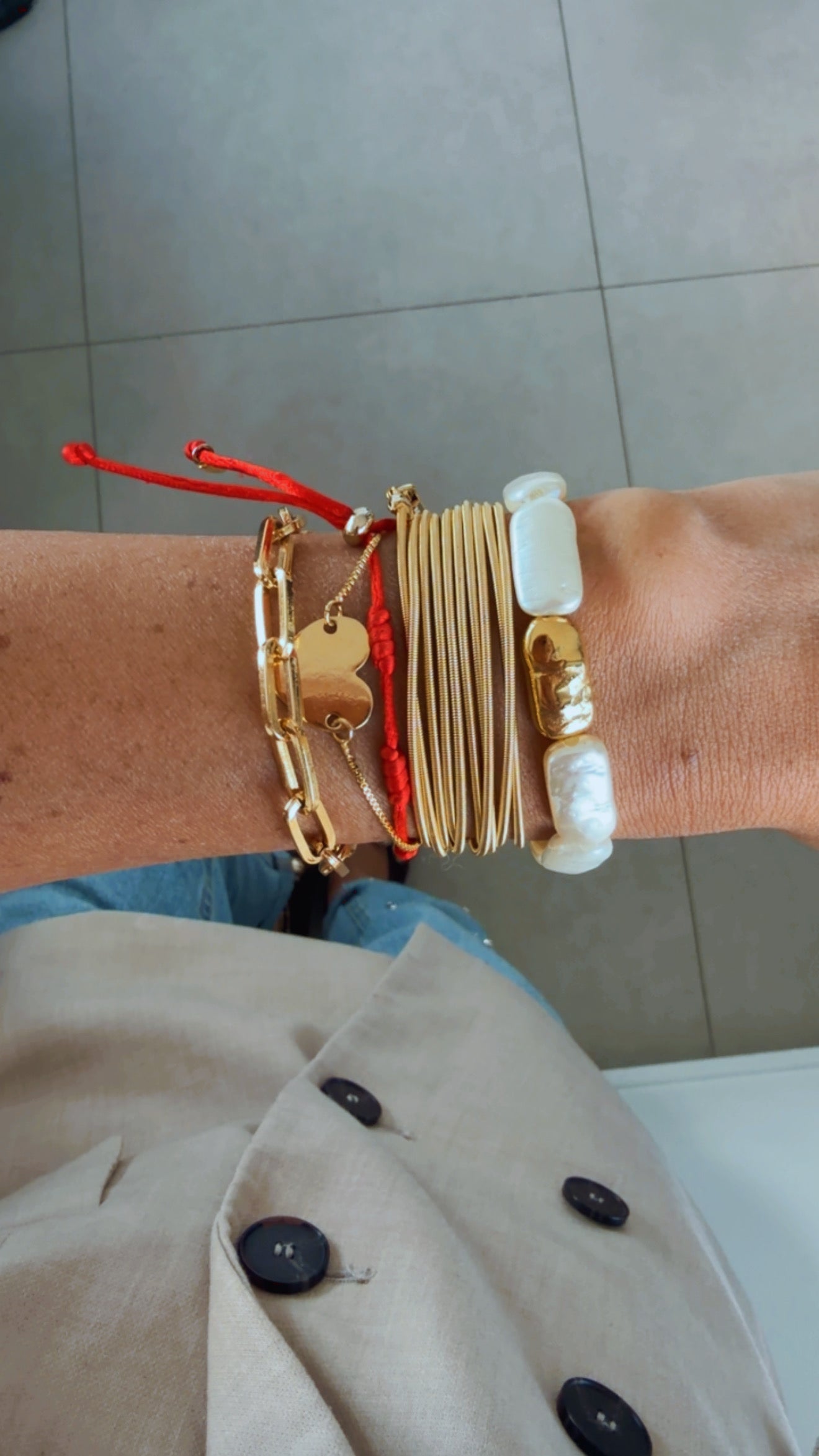 Pulseira grão de areia new