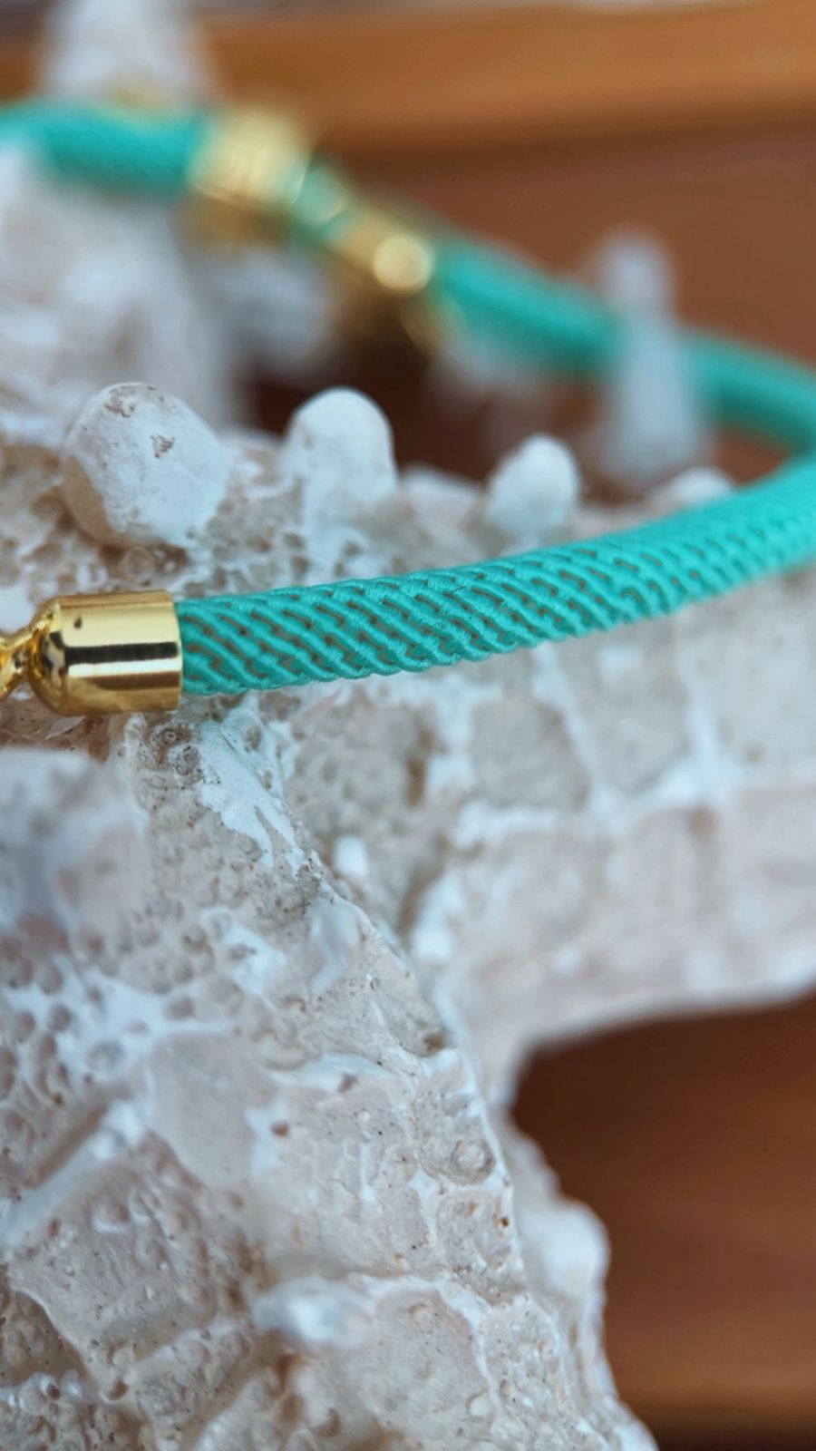 Pulseira cordinha verde