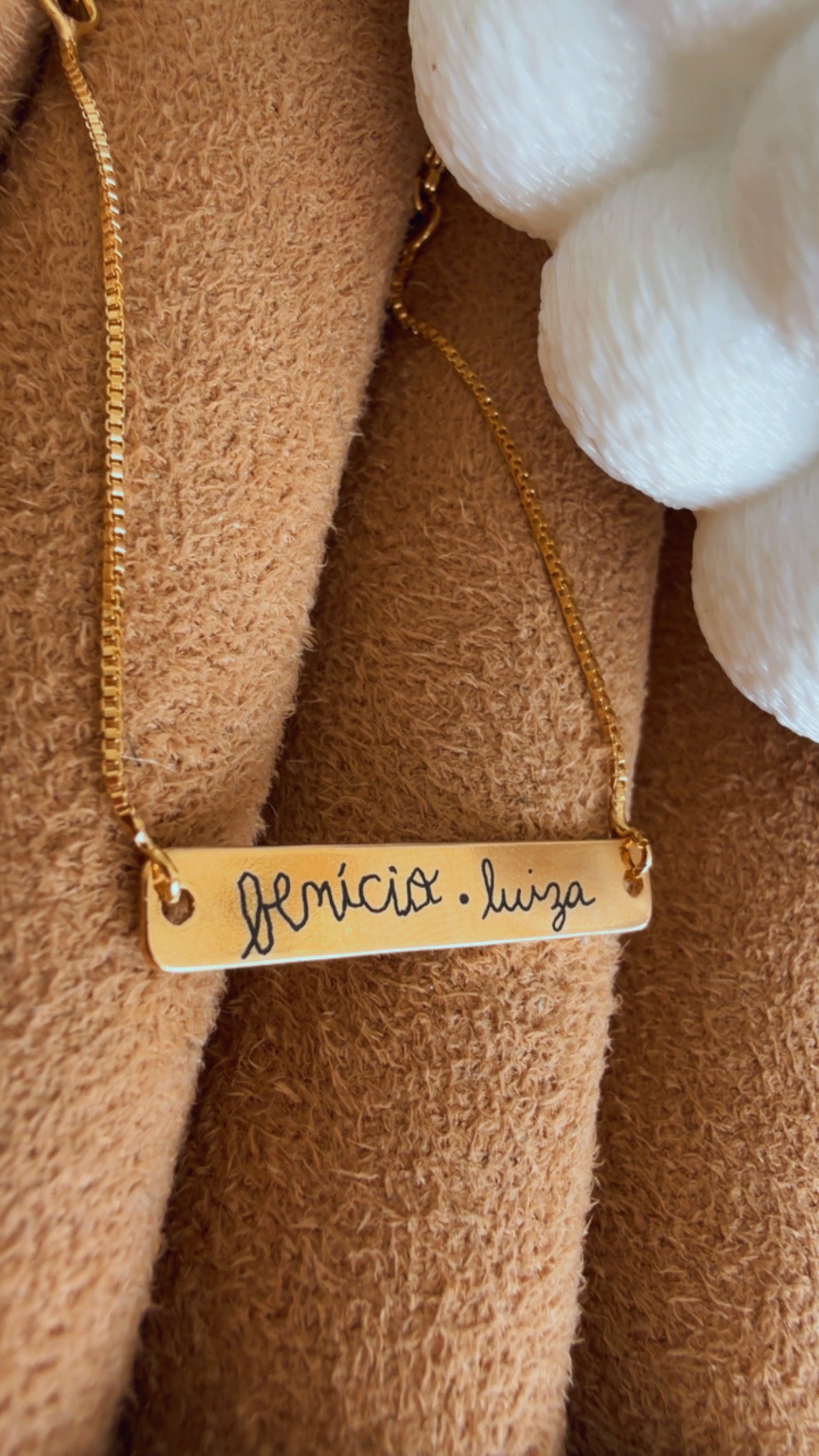 Pulseira melindrosa personalizada