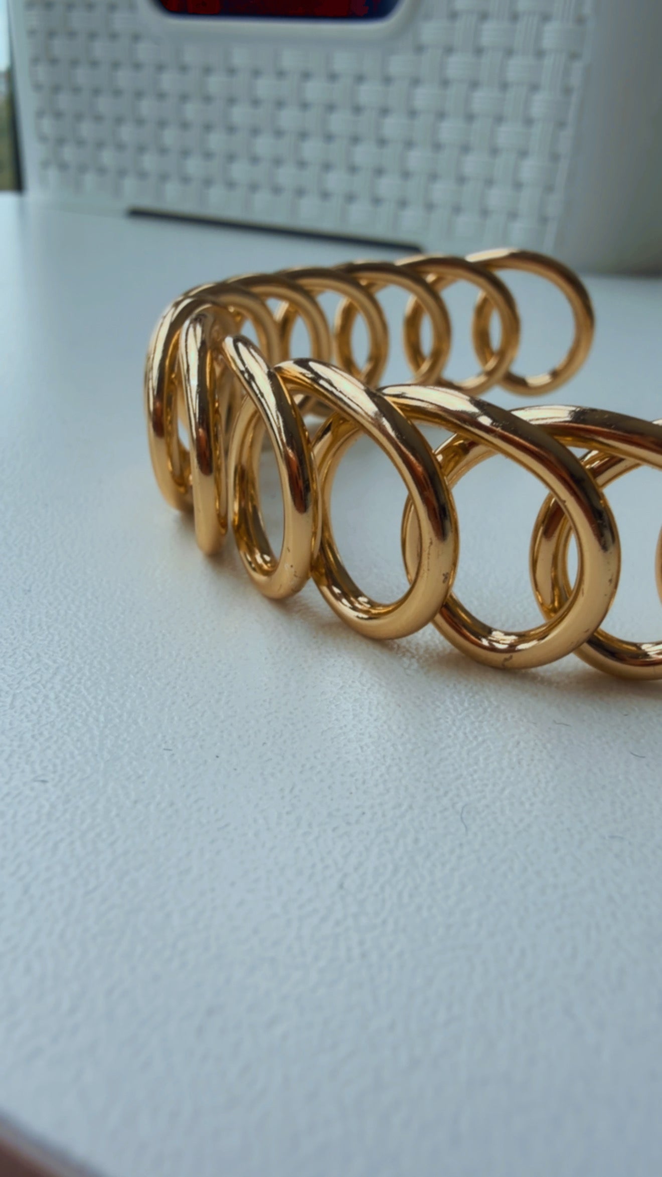 Pulseira bracelete espiral