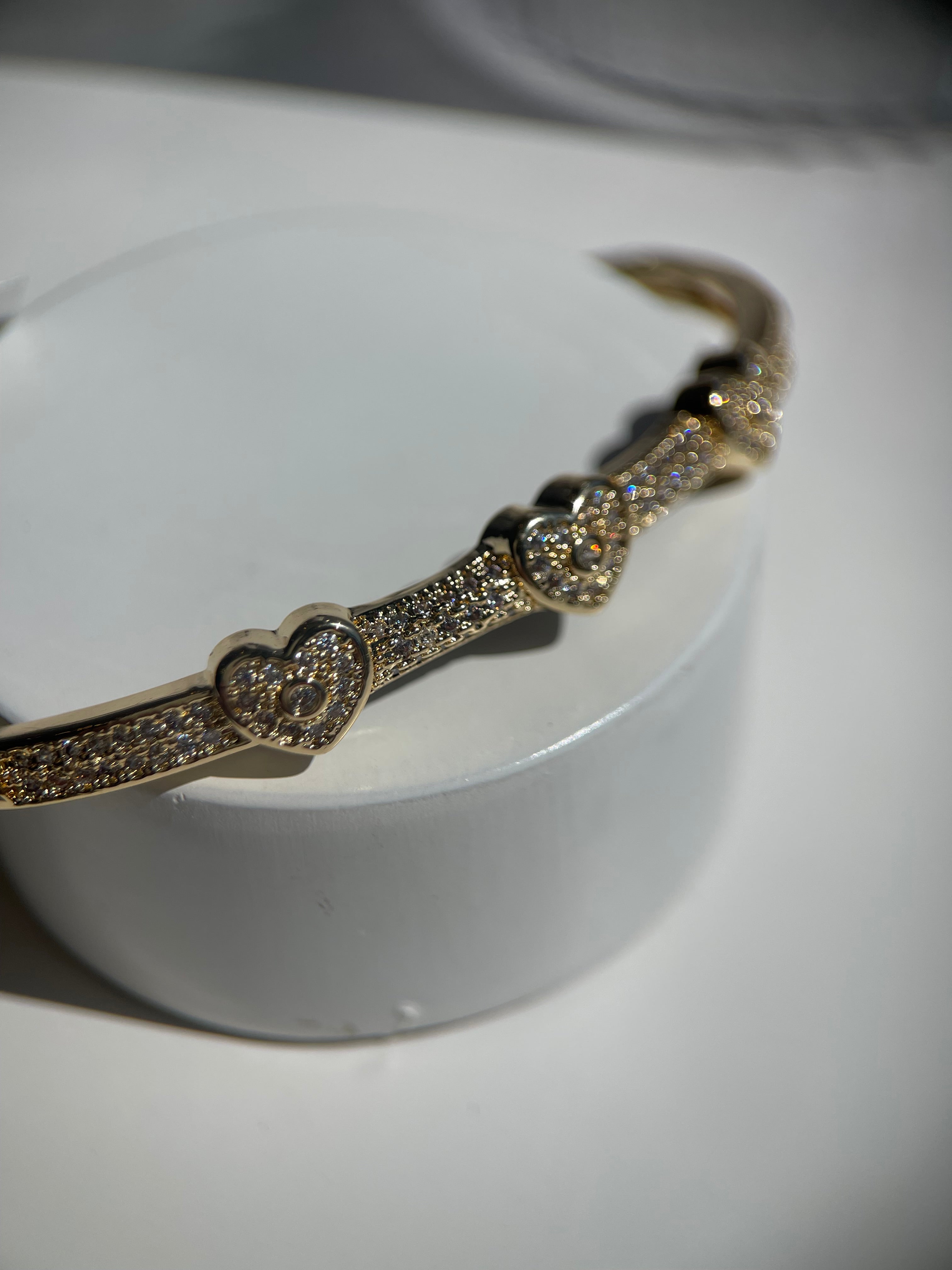 Pulseira bracelete corações petit