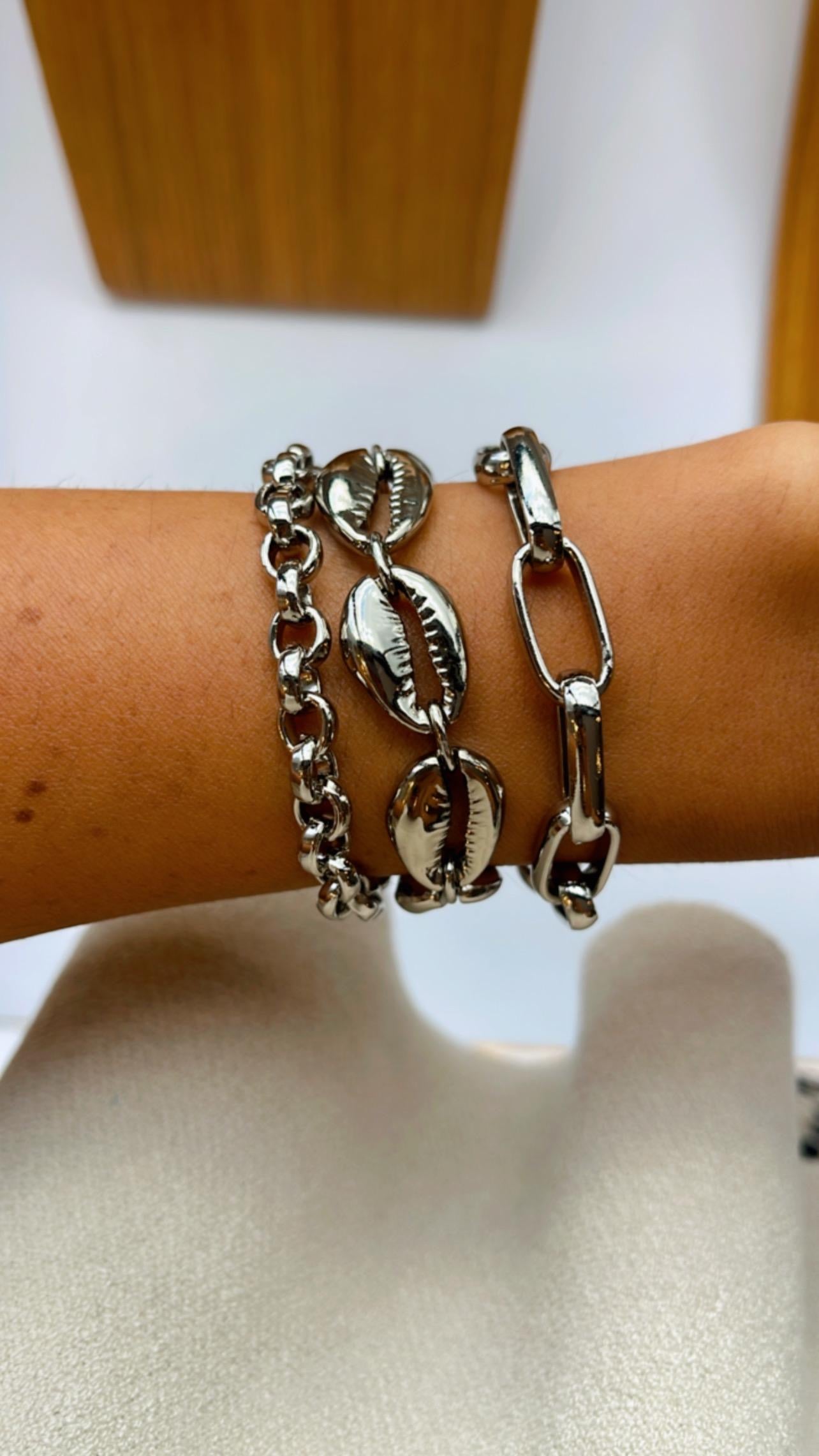 Pulseira tier níquel