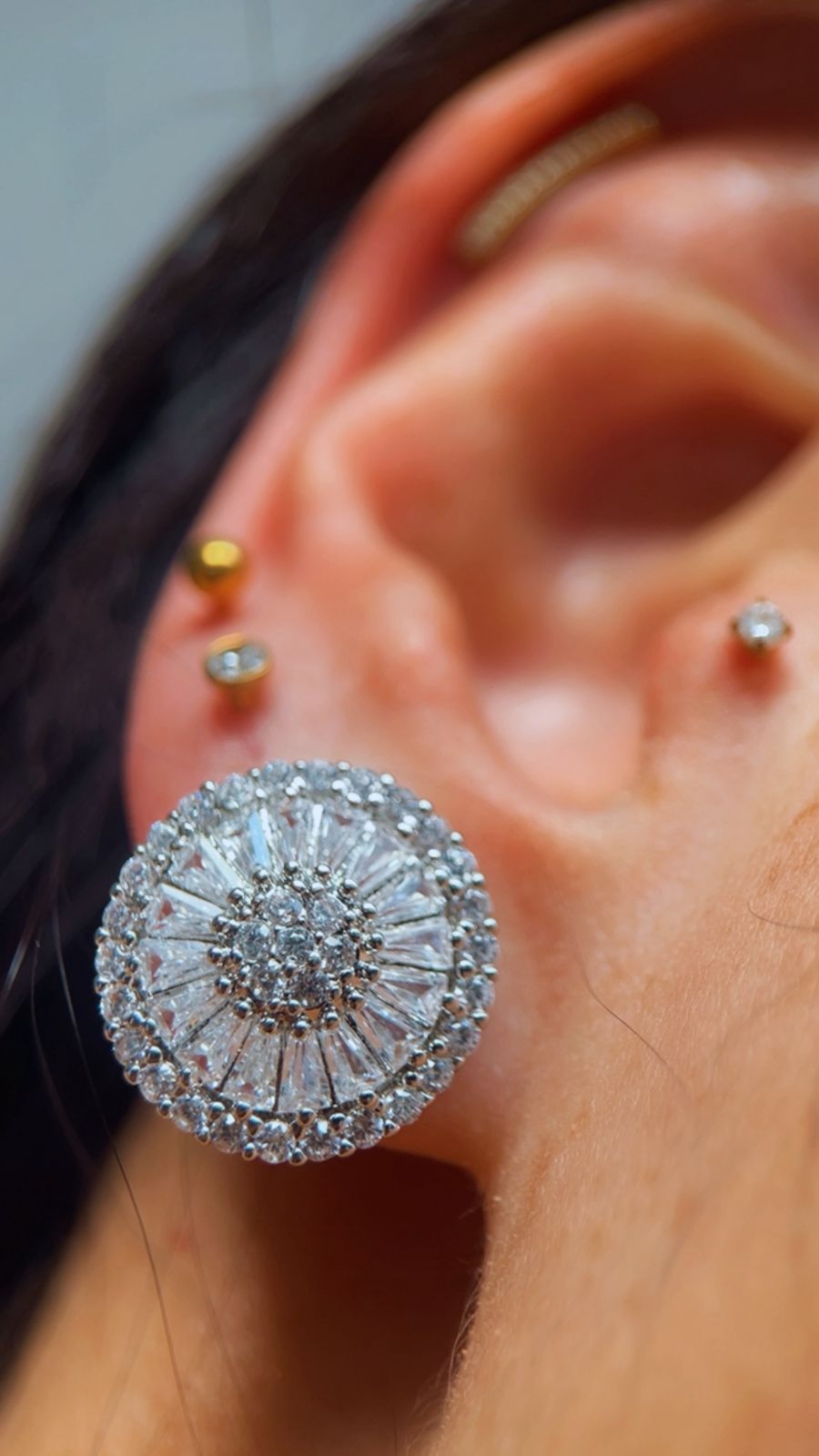 Brinco pizza grande ródio