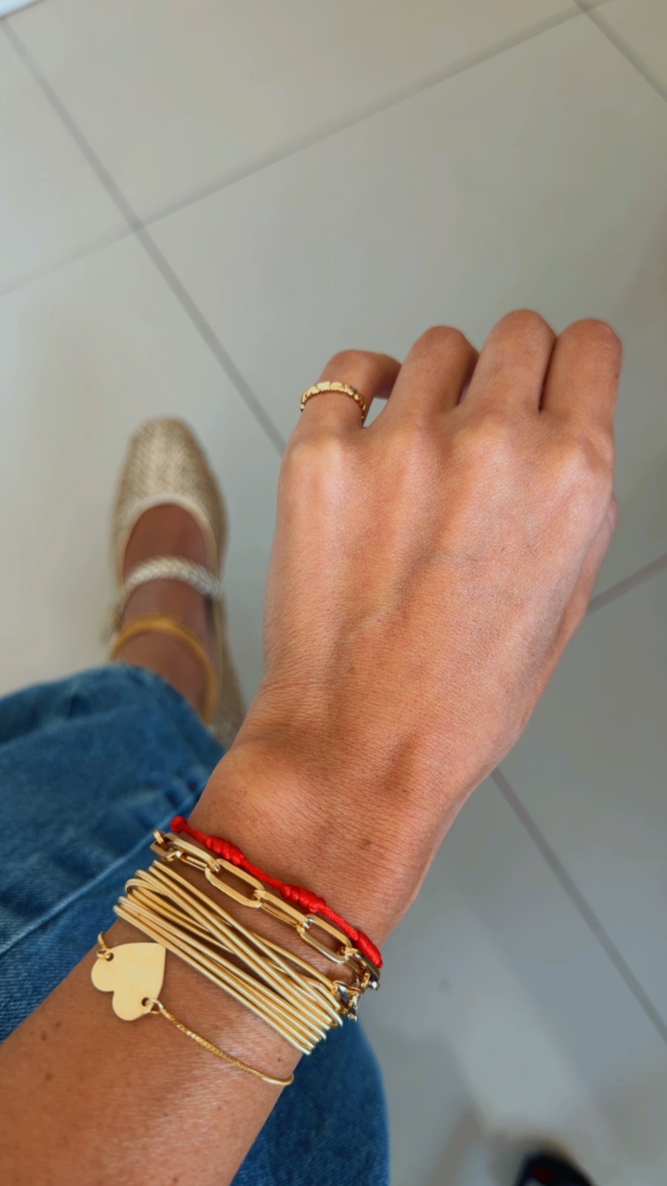 Anel ou piercing multi corações