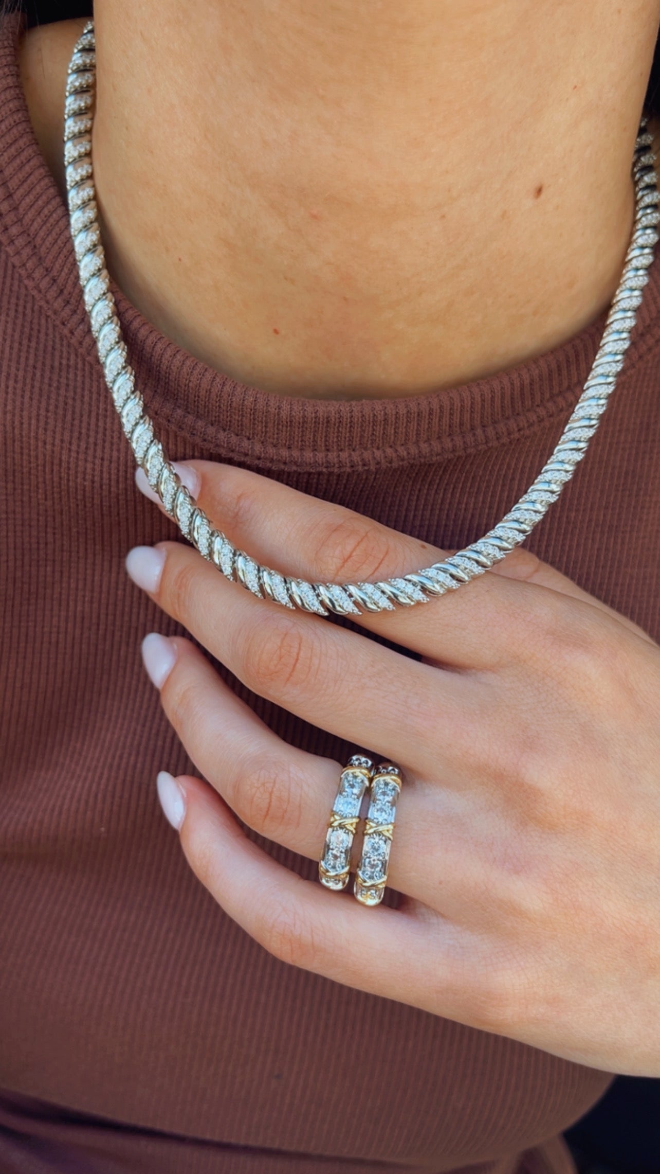 Colar riviera cordão baiano