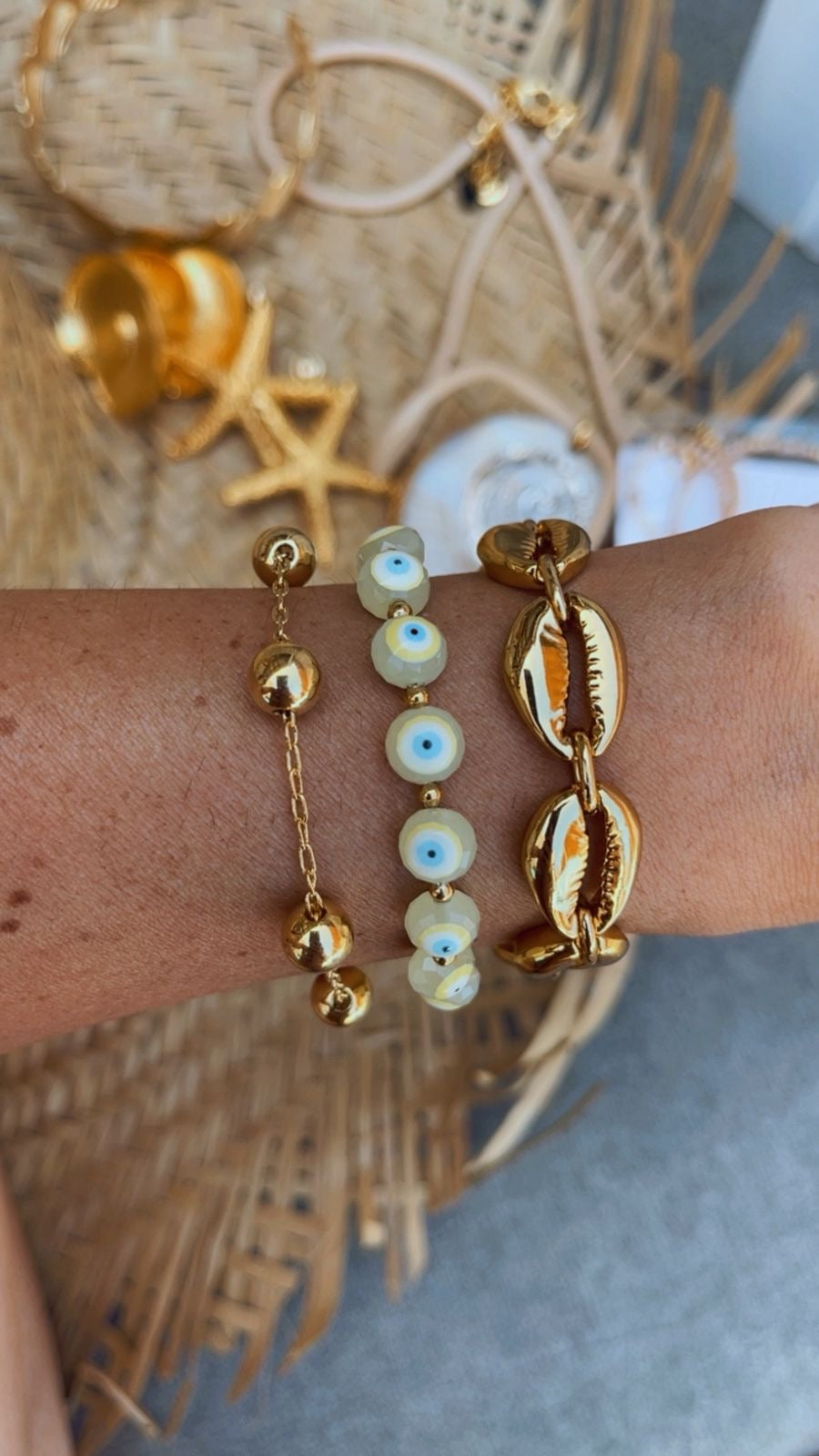 Pulseira amuleto candy