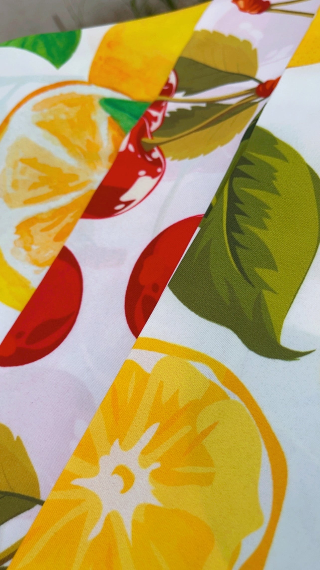 Lenço frutas