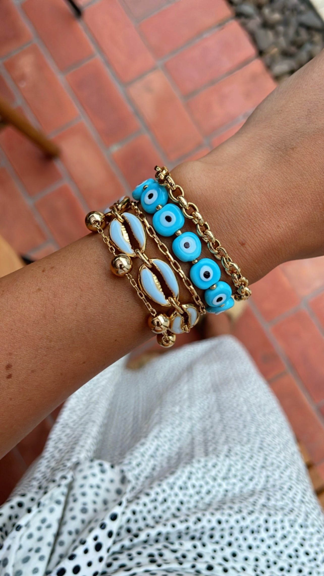 Pulseira bolinha média