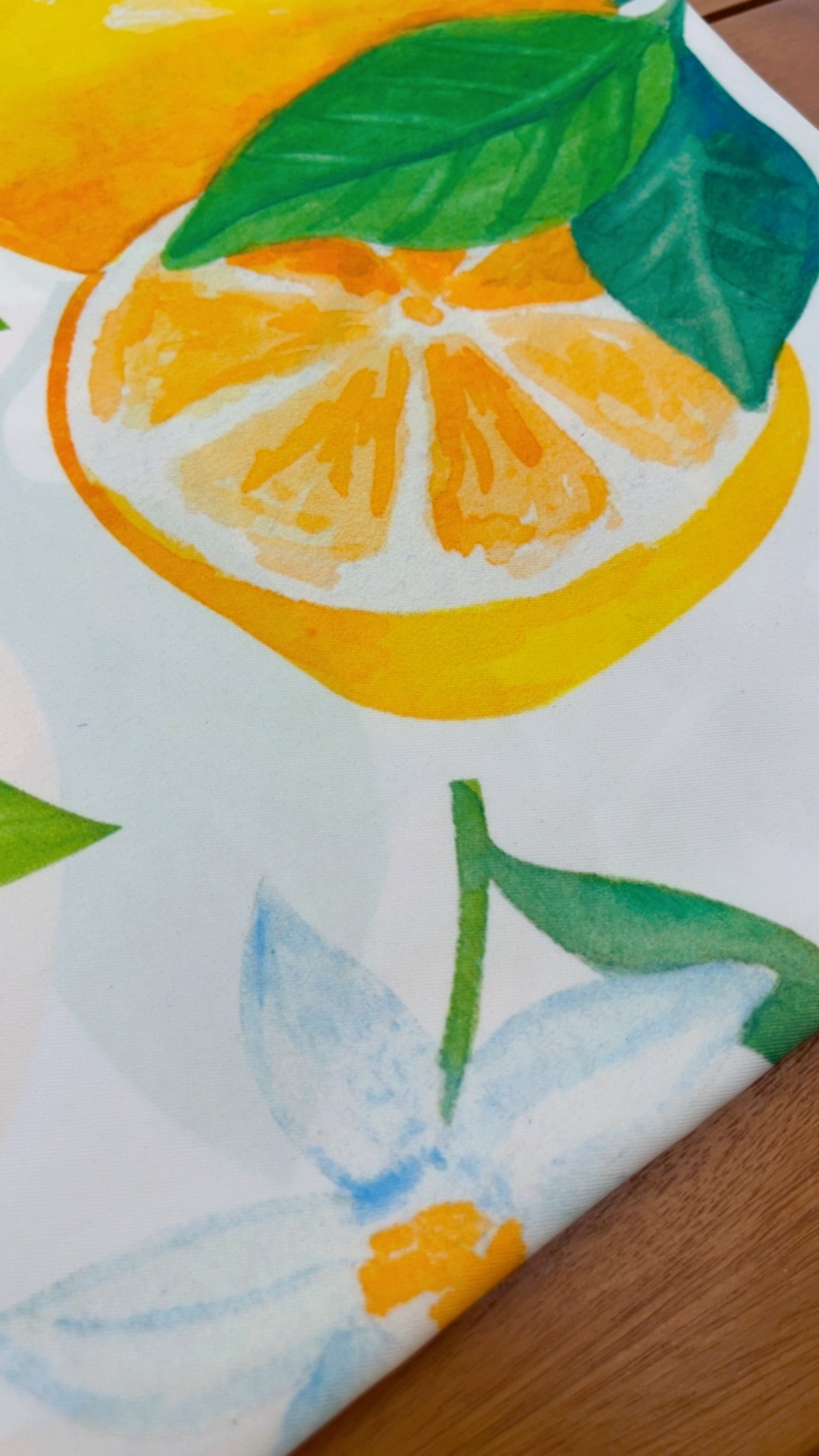 Lenço frutas