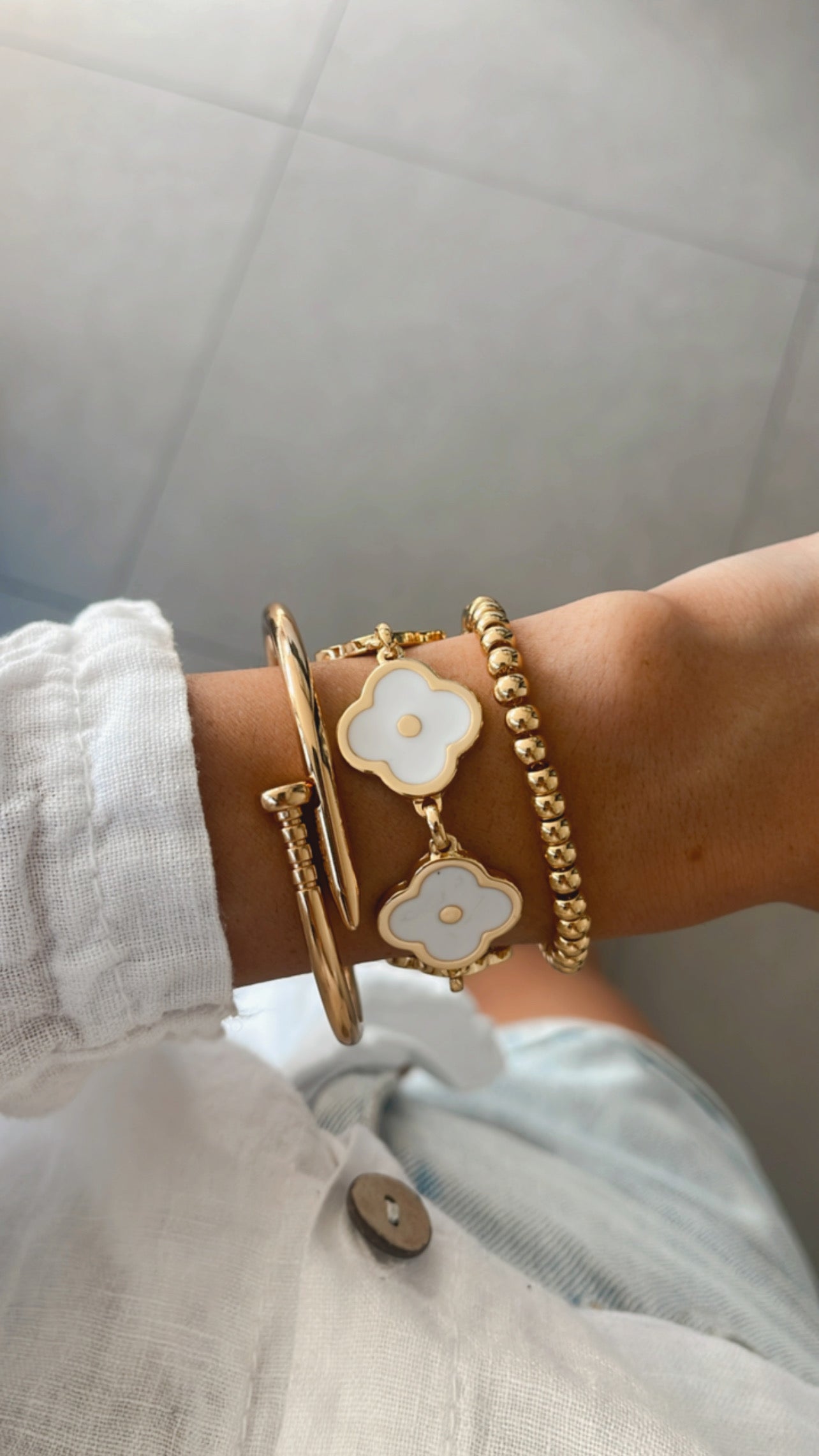 Pulseira bracelete prego