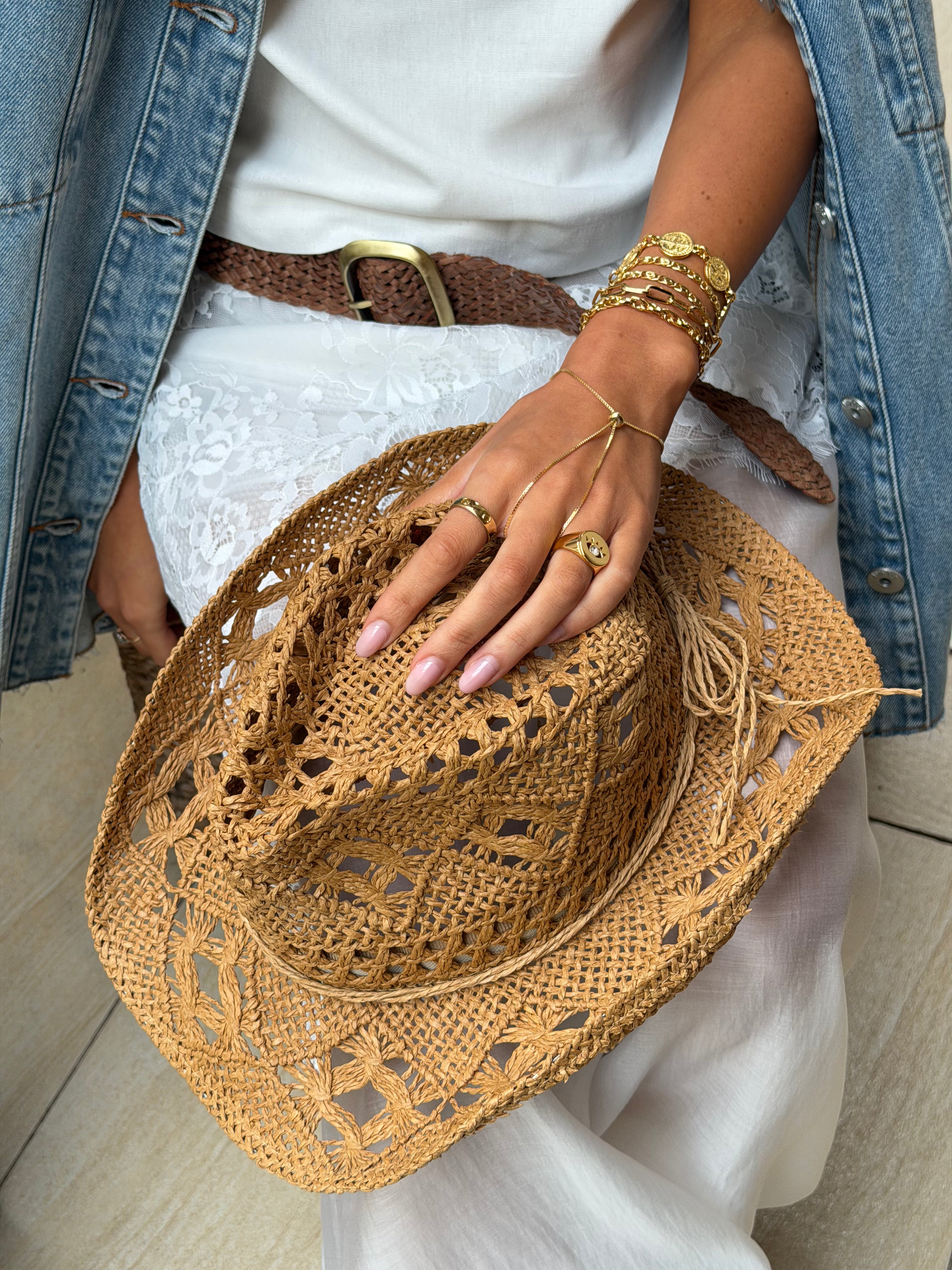 Pulseira Jady Stopper - Hand Chain