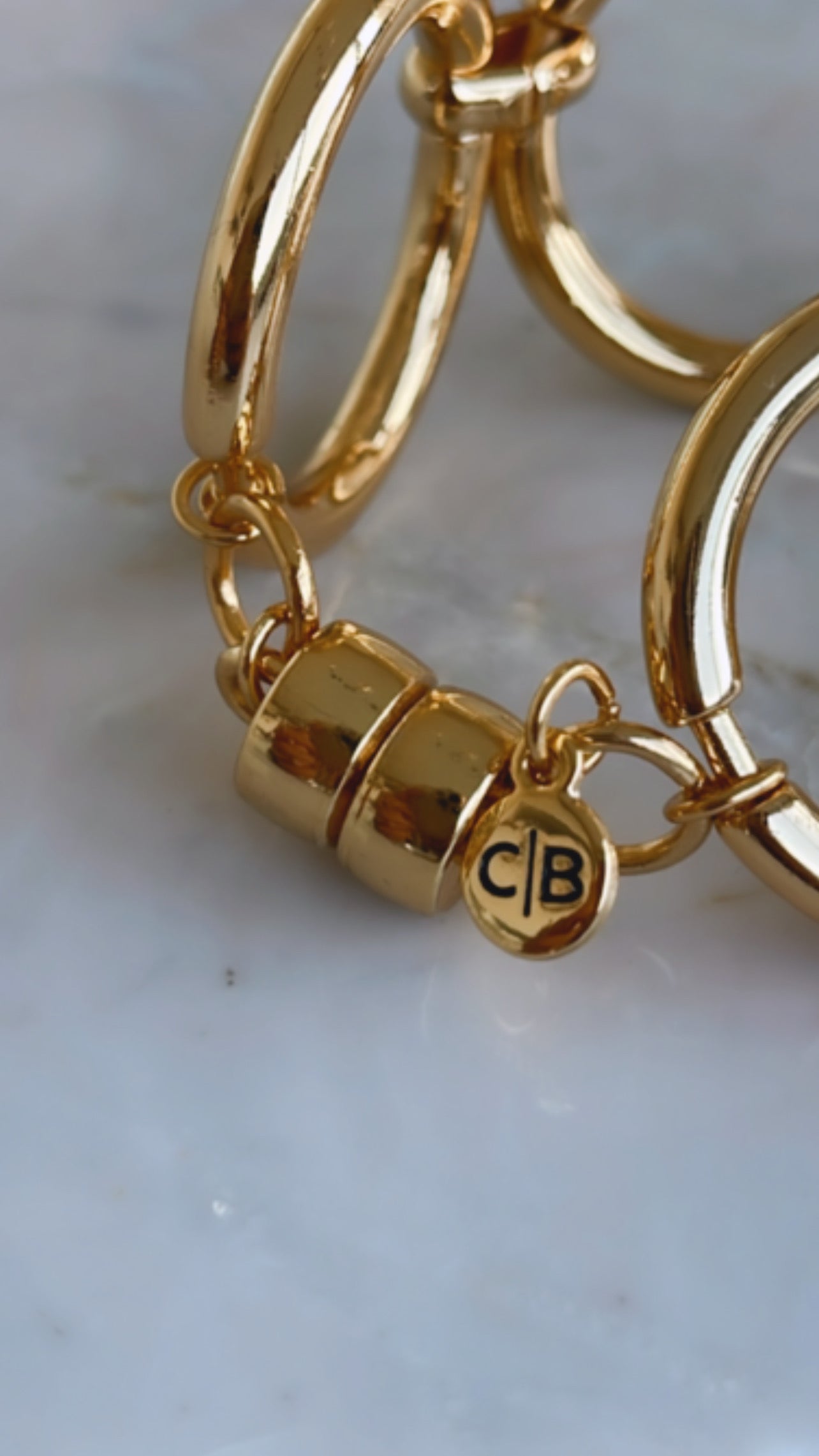 Pulseira bridão imã 4 elos grande