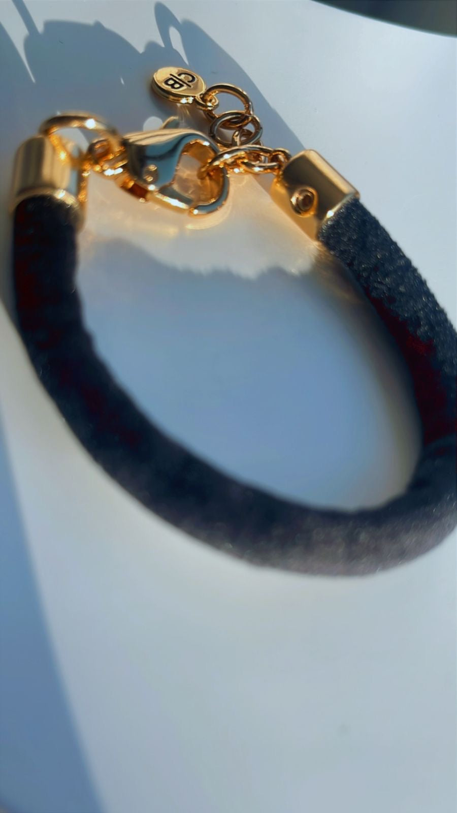 Pulseira ícone velvet (Personalize com pingente ícone)
