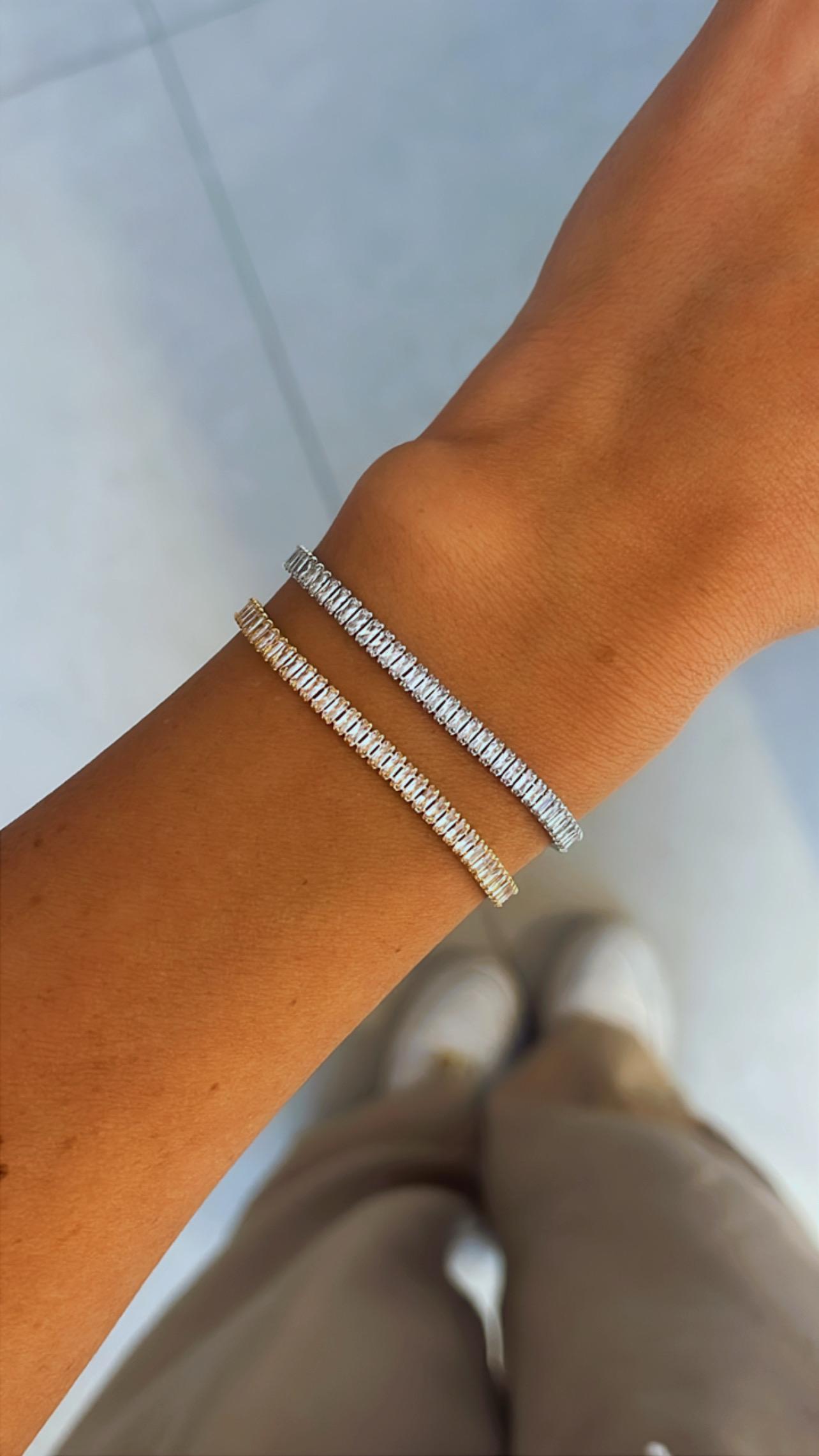 Pulseira Riviera Zara Ródio Branco