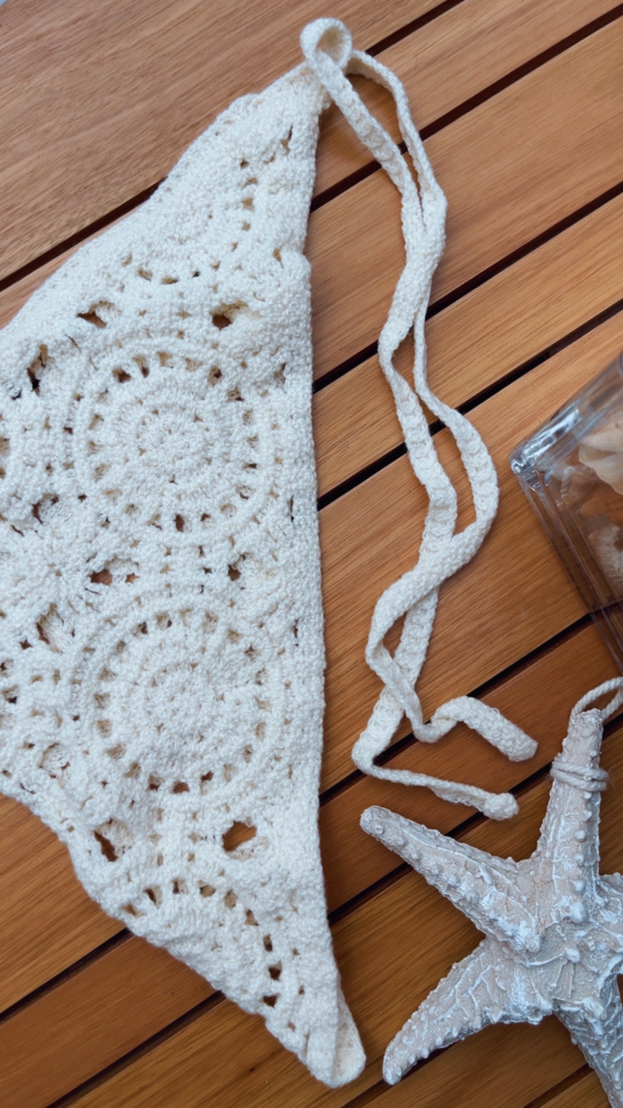 Bandana crochê