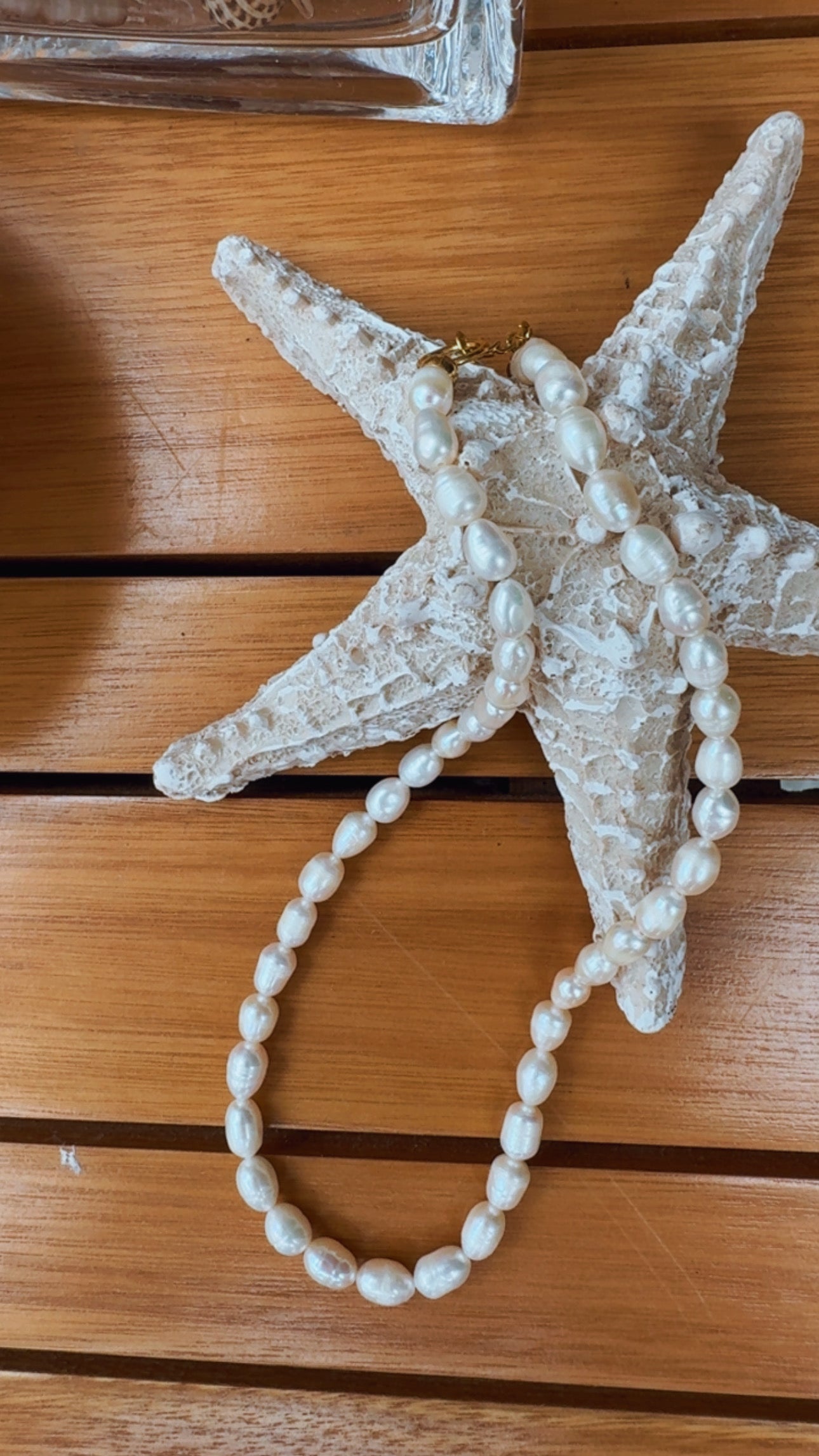 Colar pérolas verano (pérolas naturais)