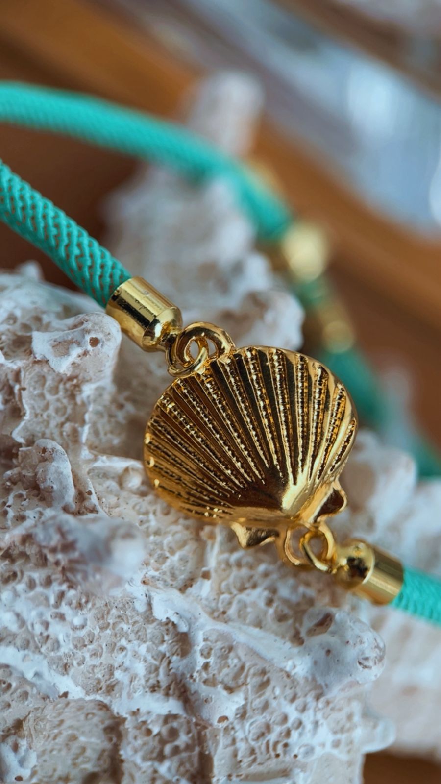 Pulseira cordinha verde