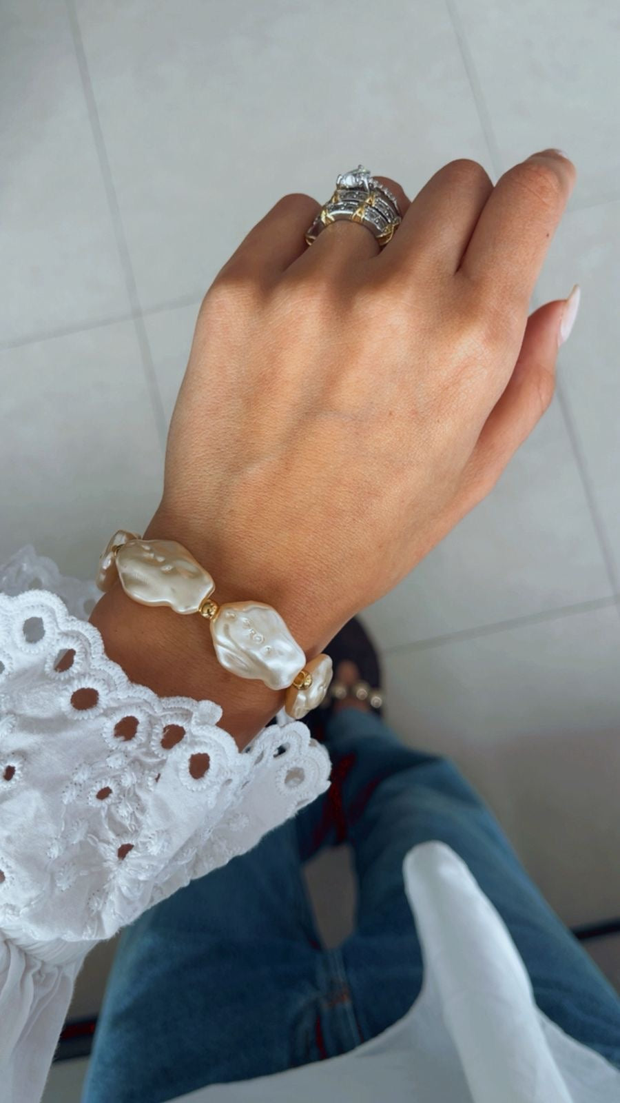 Pulseira Day pérola