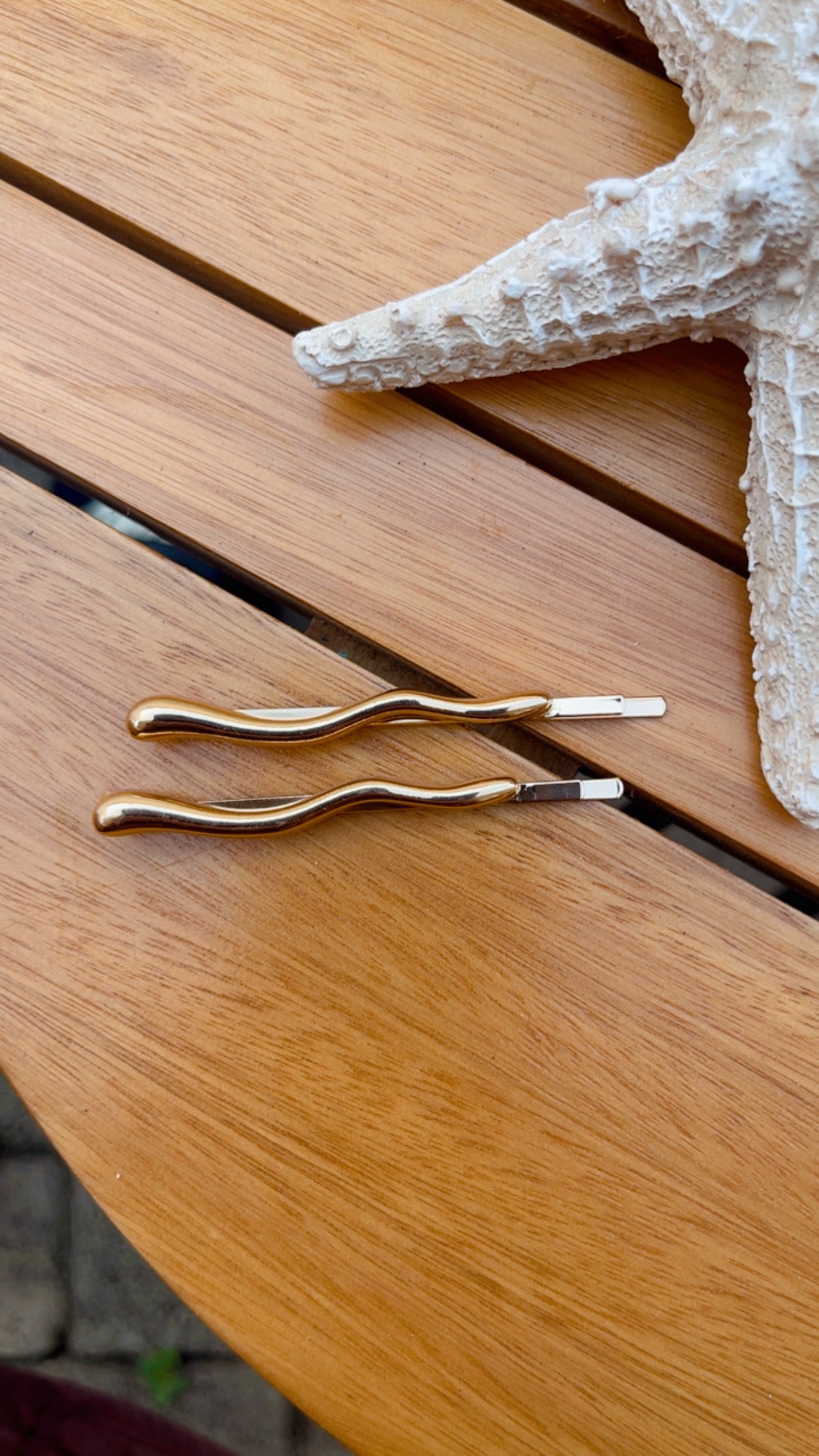 Grampo dupla onda orgânica