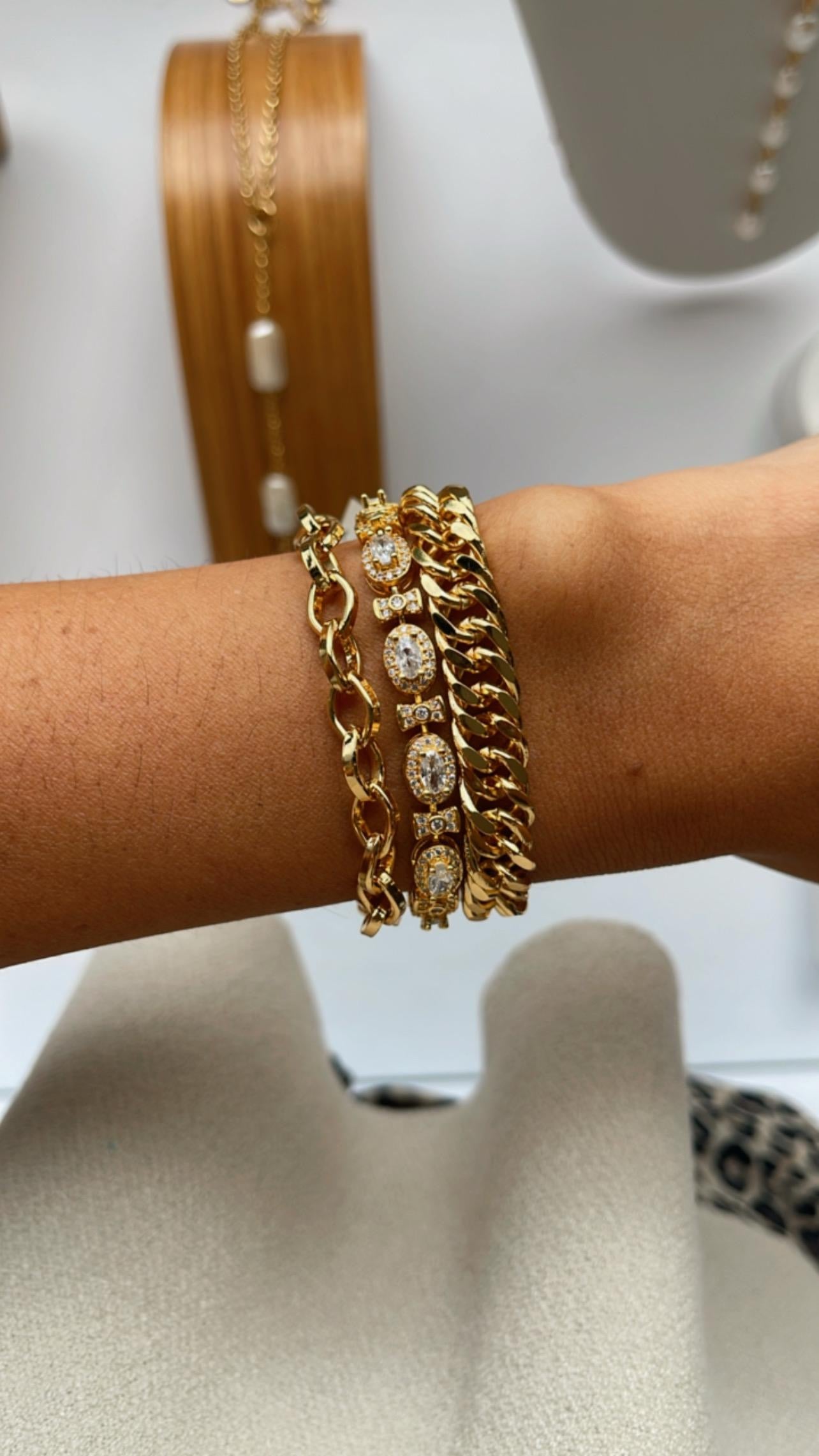 Pulseira Elos Entrelaçada Pequena