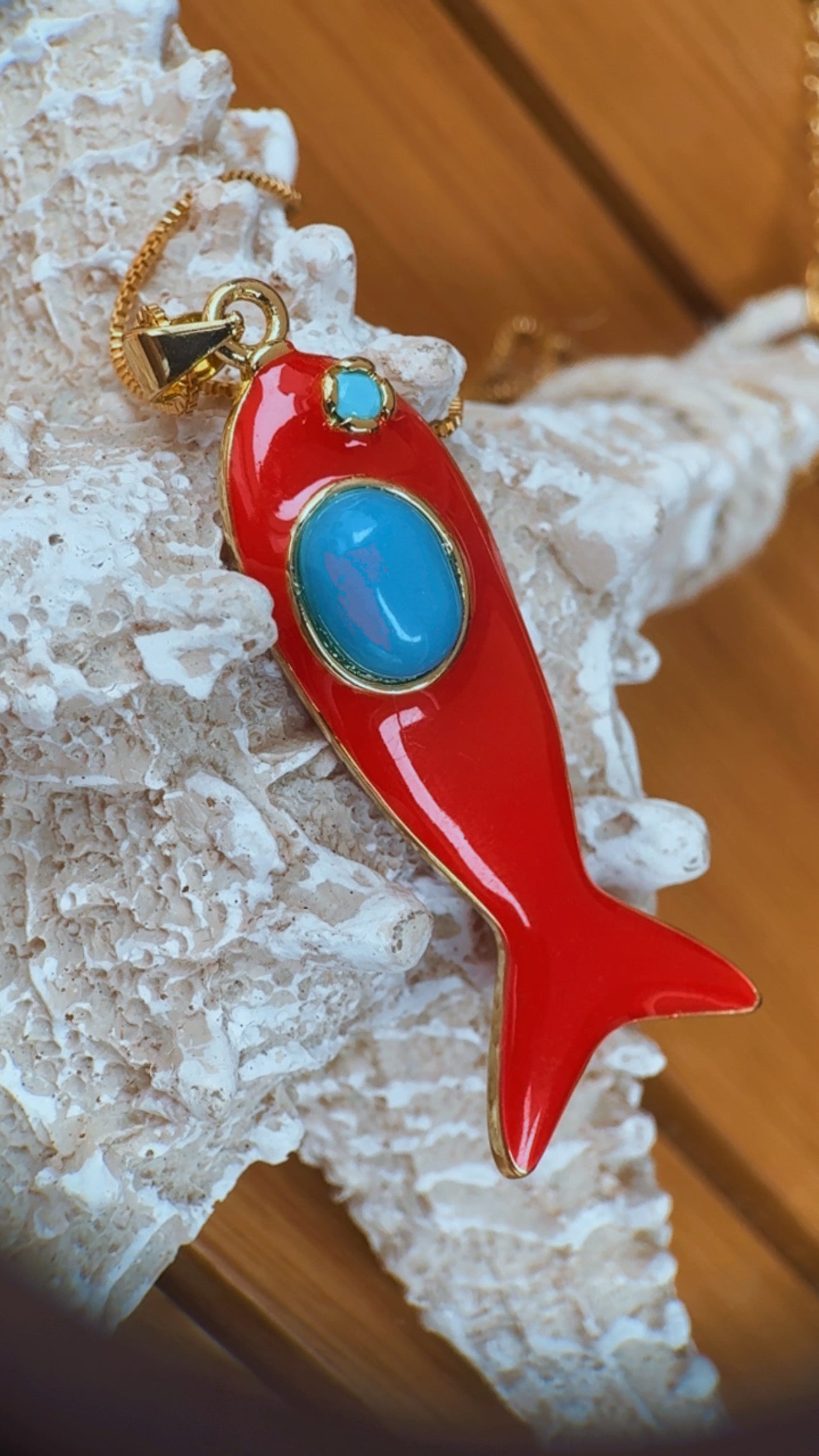 Colar peixe marea rubra