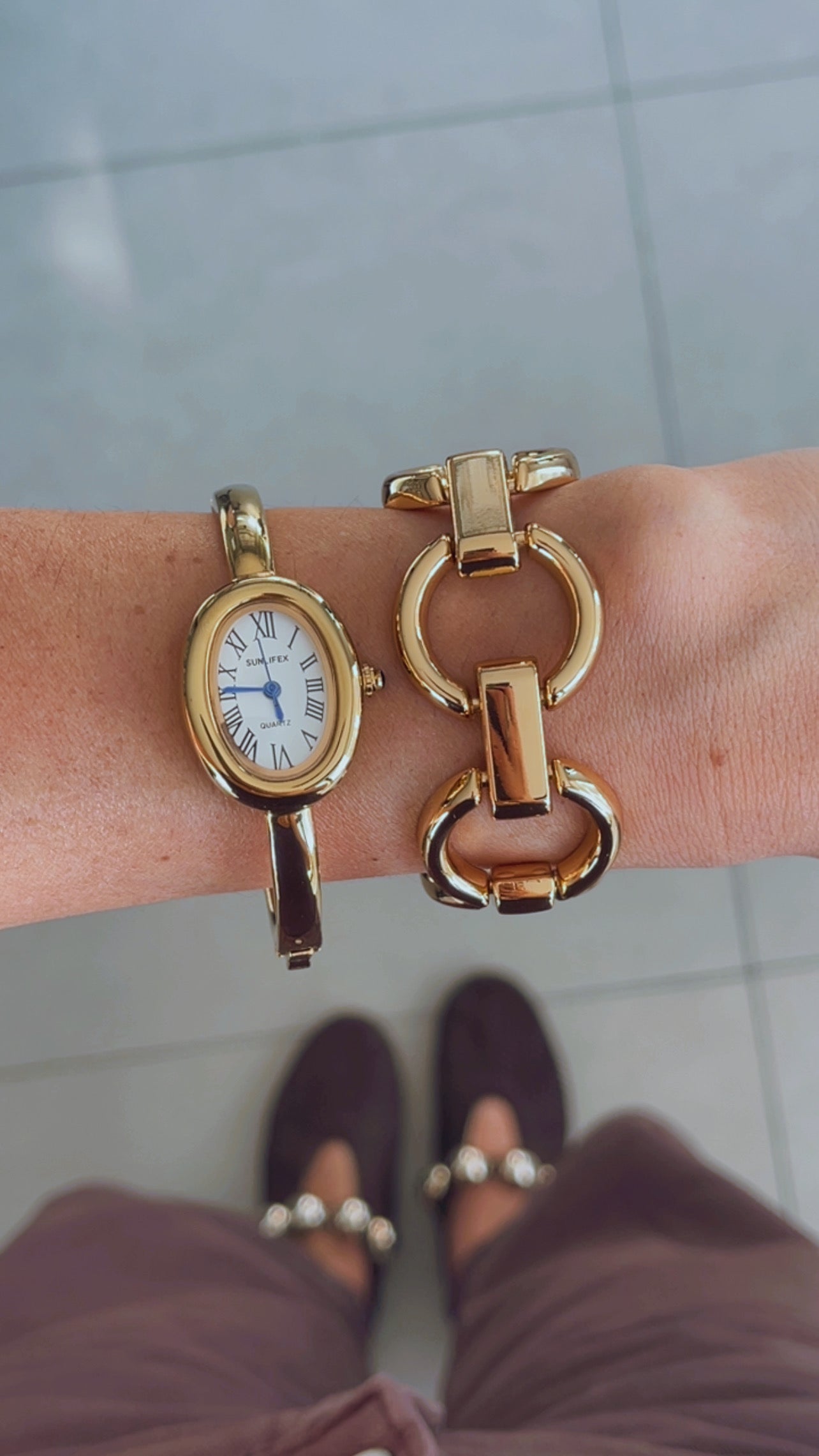 Pulseira bridão 4 elos