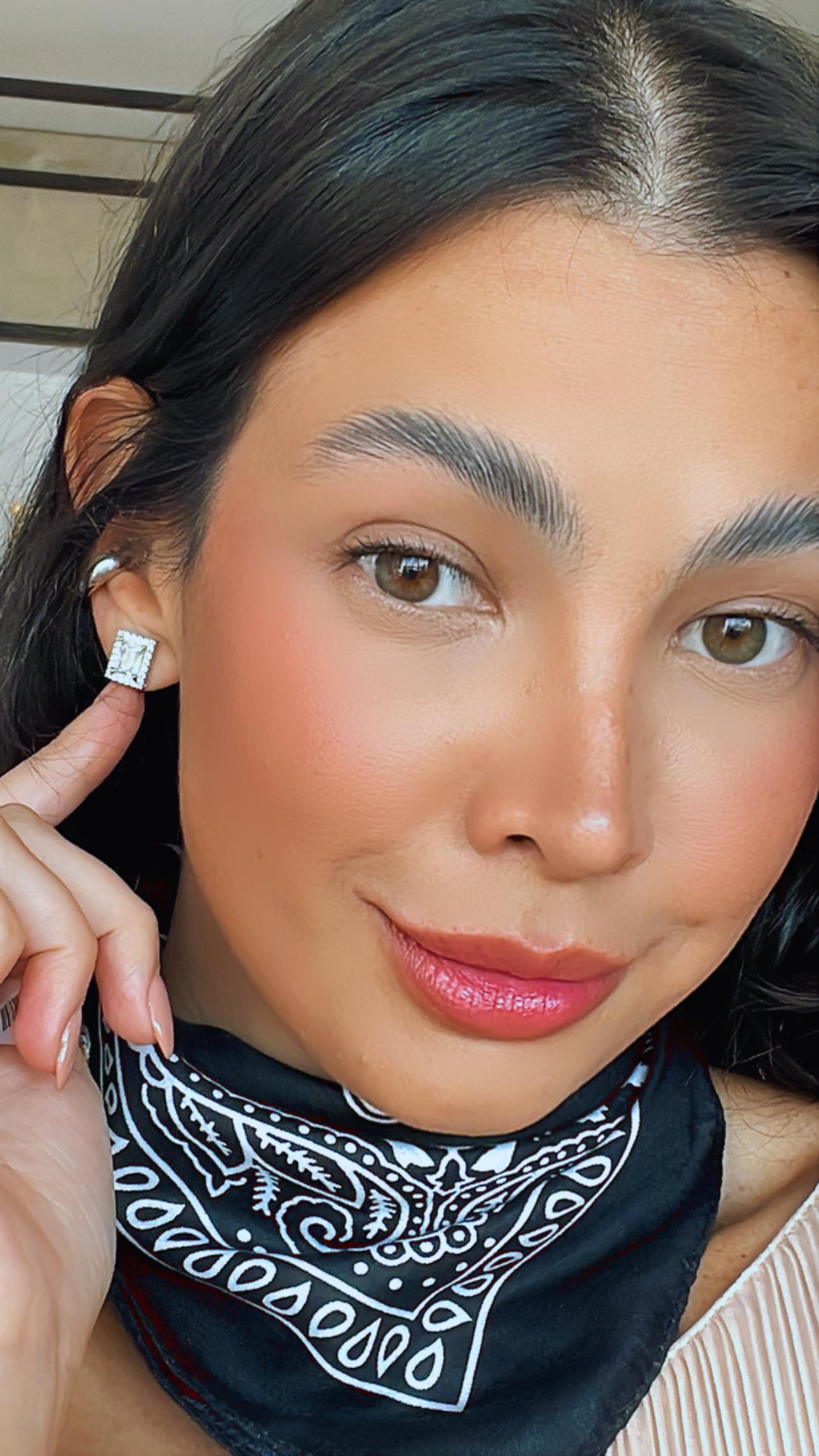 Brinco mirror transparente gr