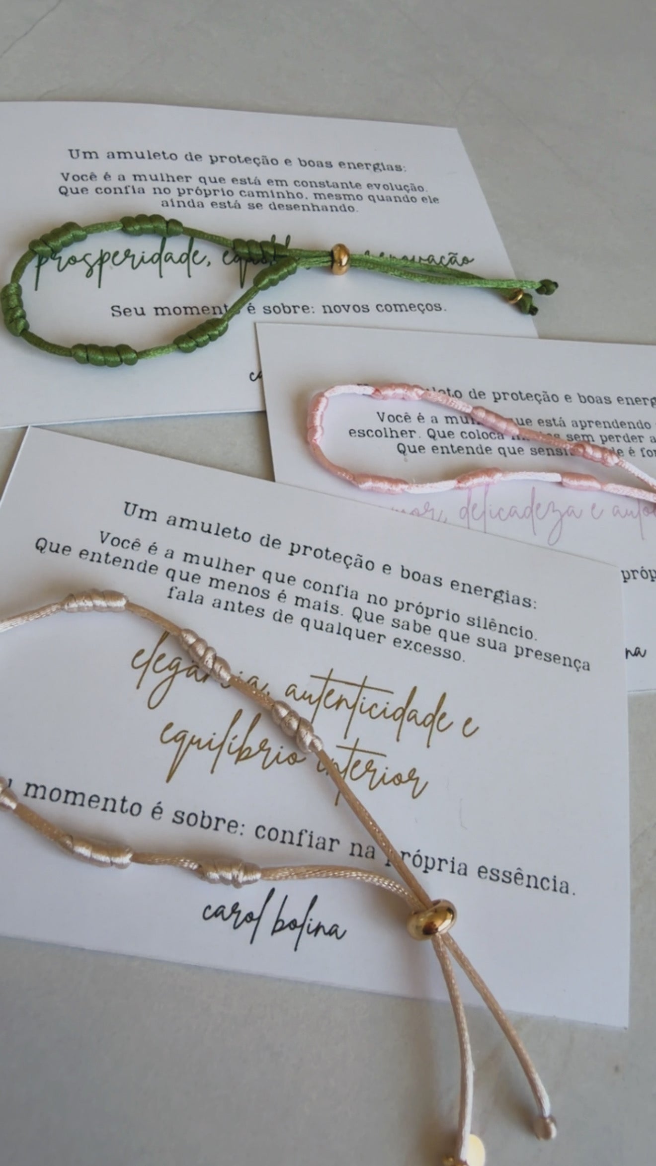 Pulseira 7 nós color