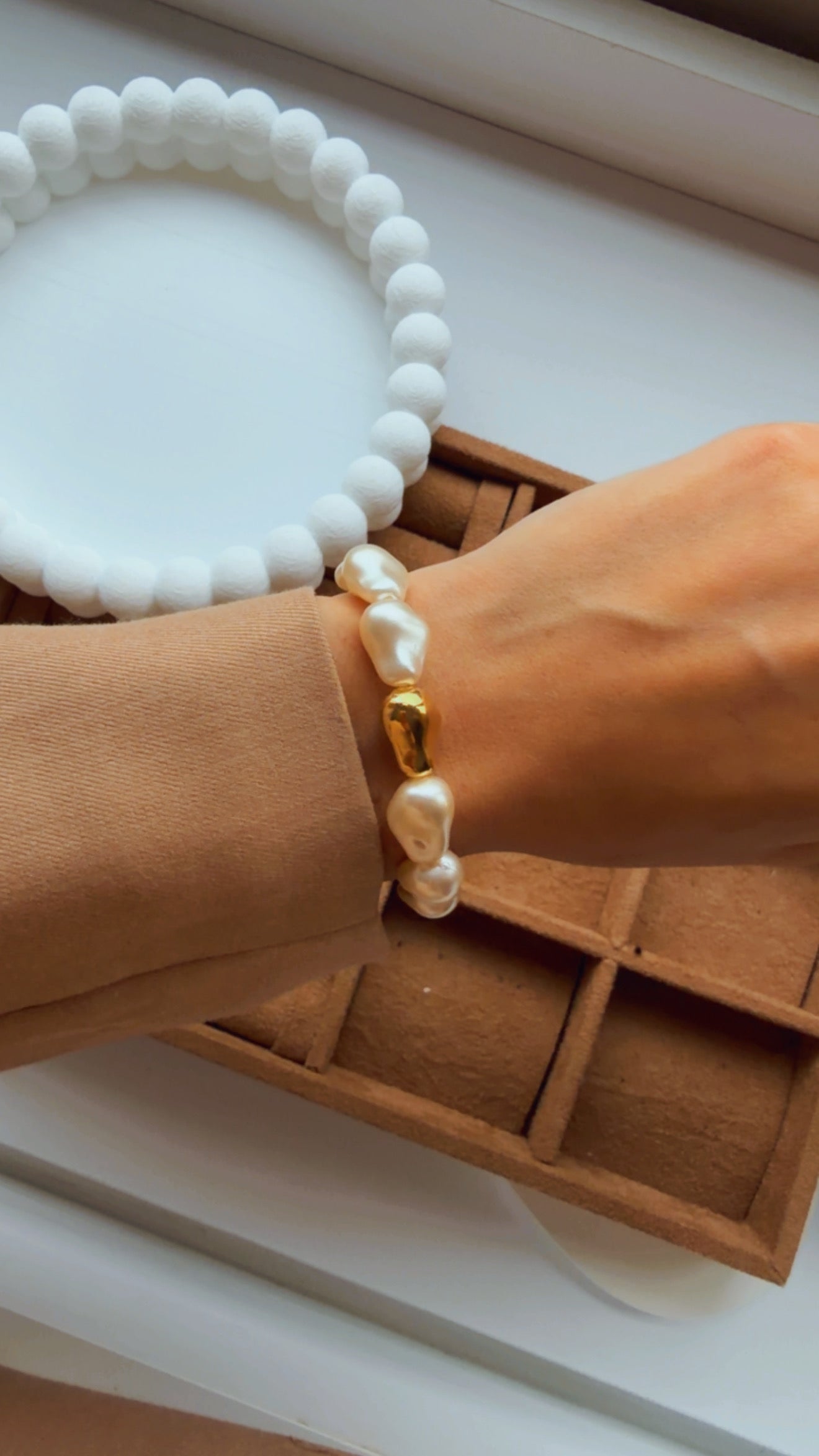 Pulseira pear pérola