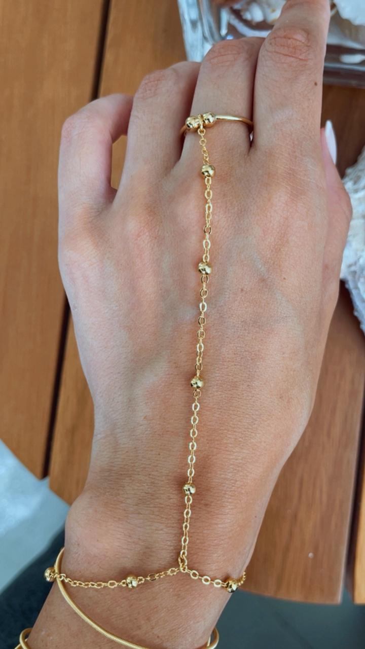 Pulseira jady anel