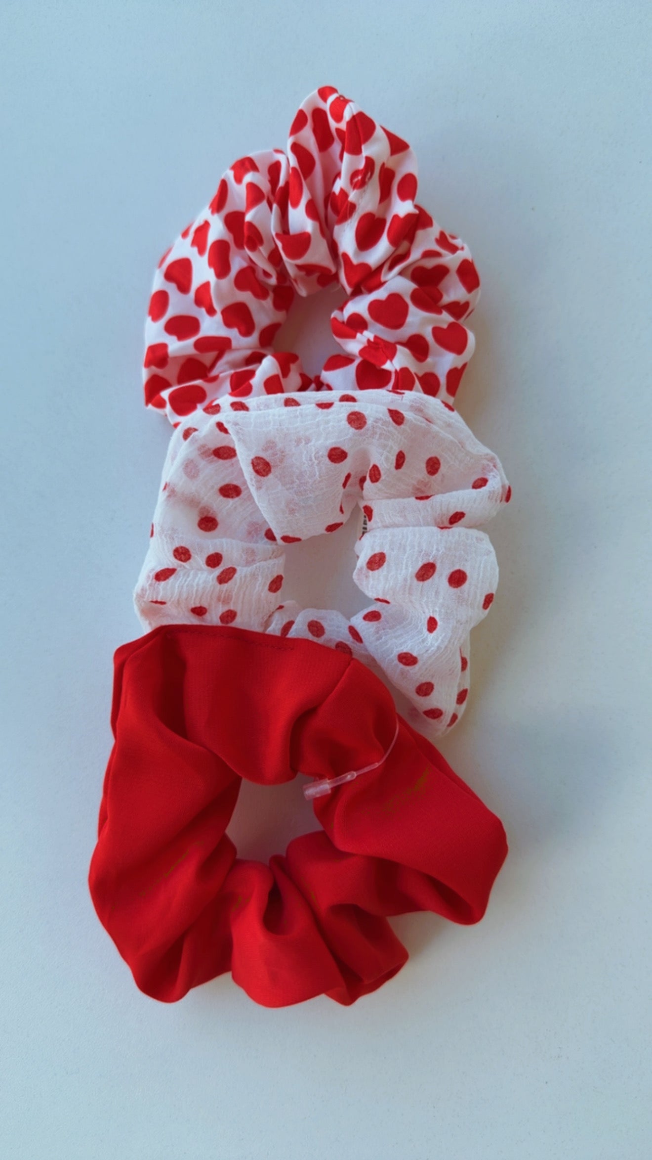 Scrunchie red vermelho