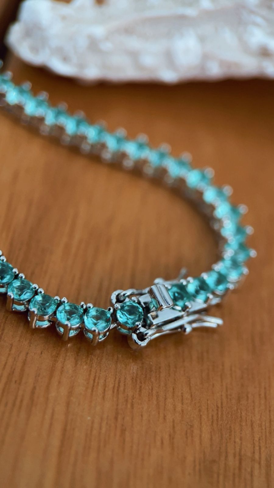 Colar riviera 3P tiffany níquel