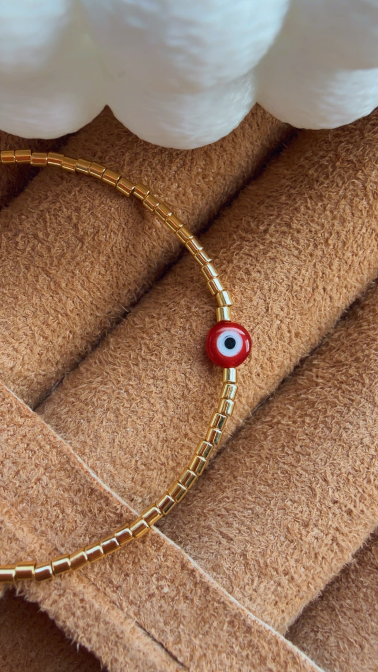 Pulseira amuleto vermelho