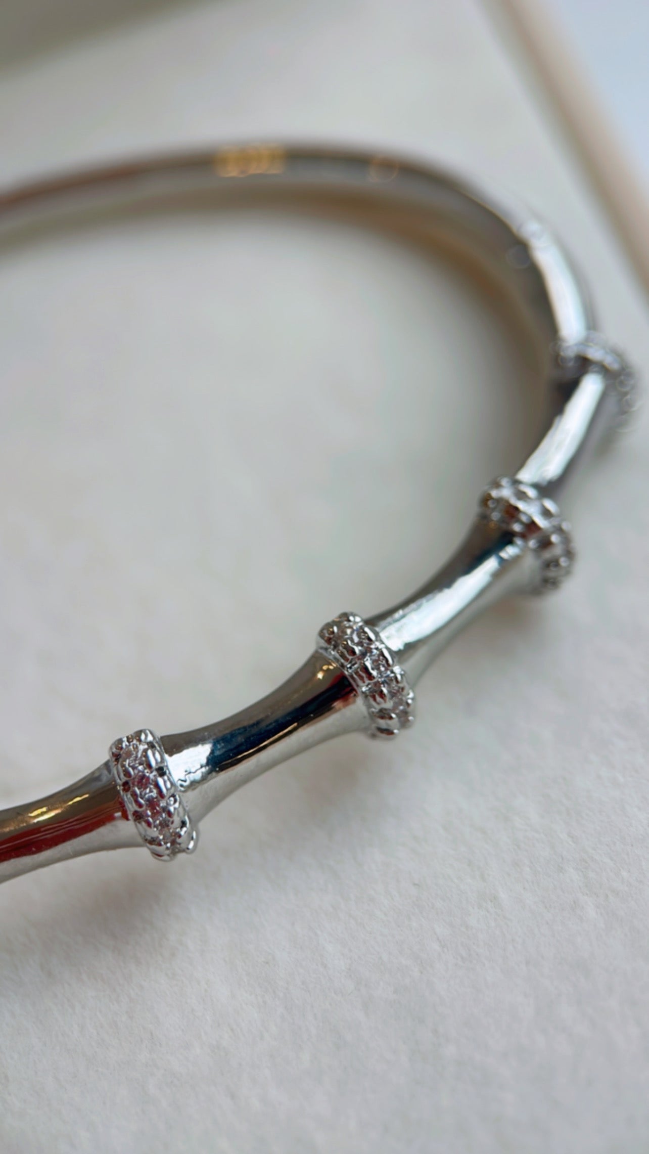Pulseira bracelete Leila níquel