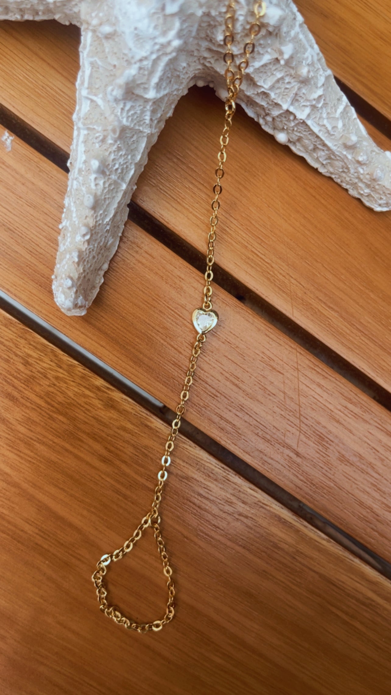 Pulseira jady coração