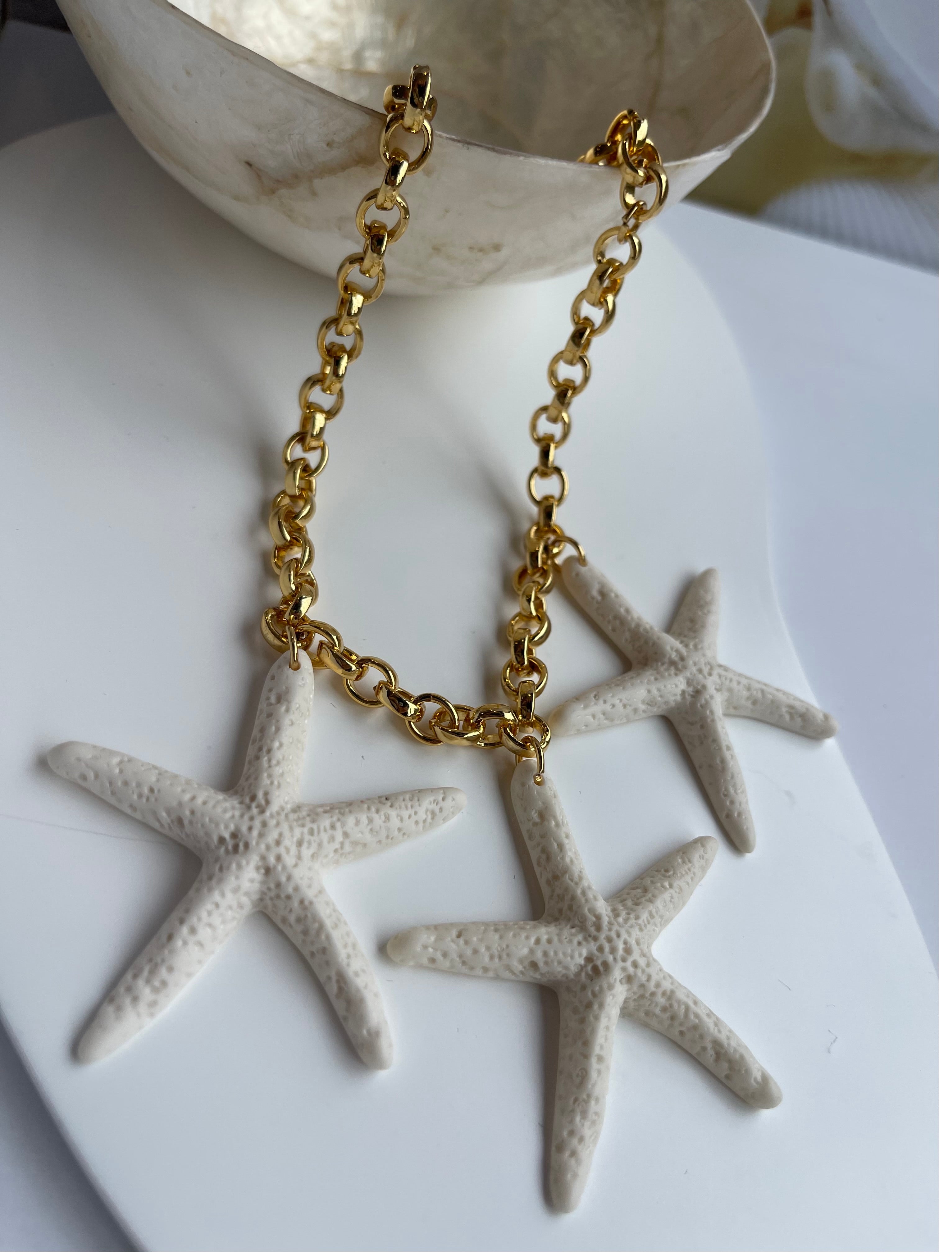 Colar estrela de areia