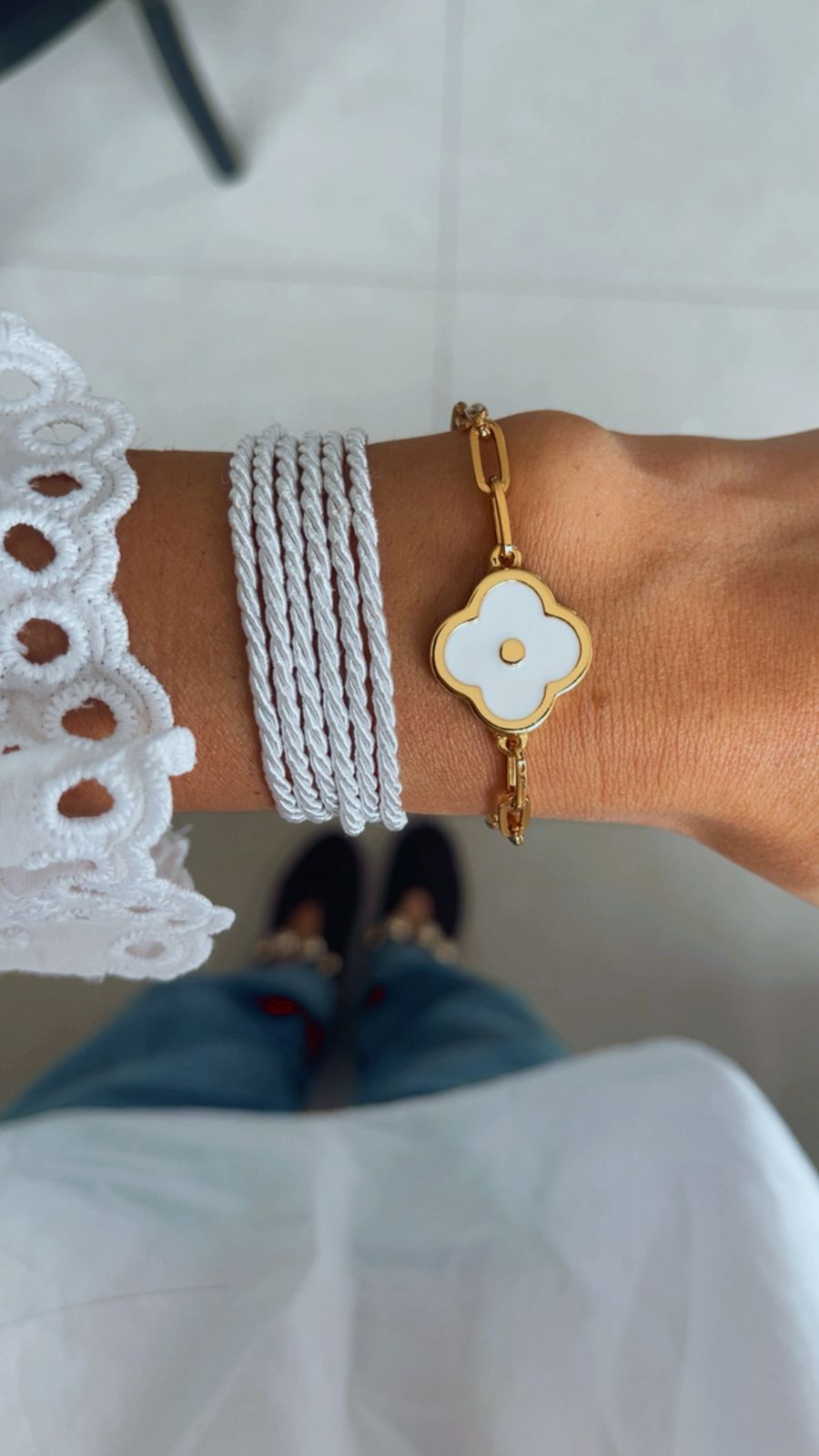 Pulseira cordão de São Francisco