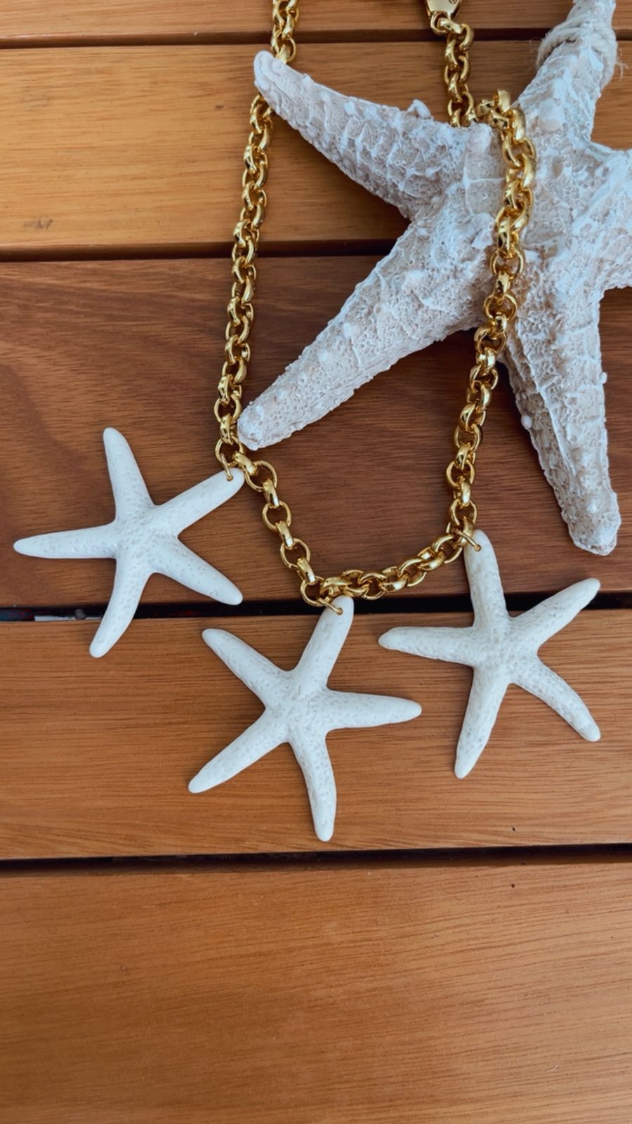 Colar estrela de areia