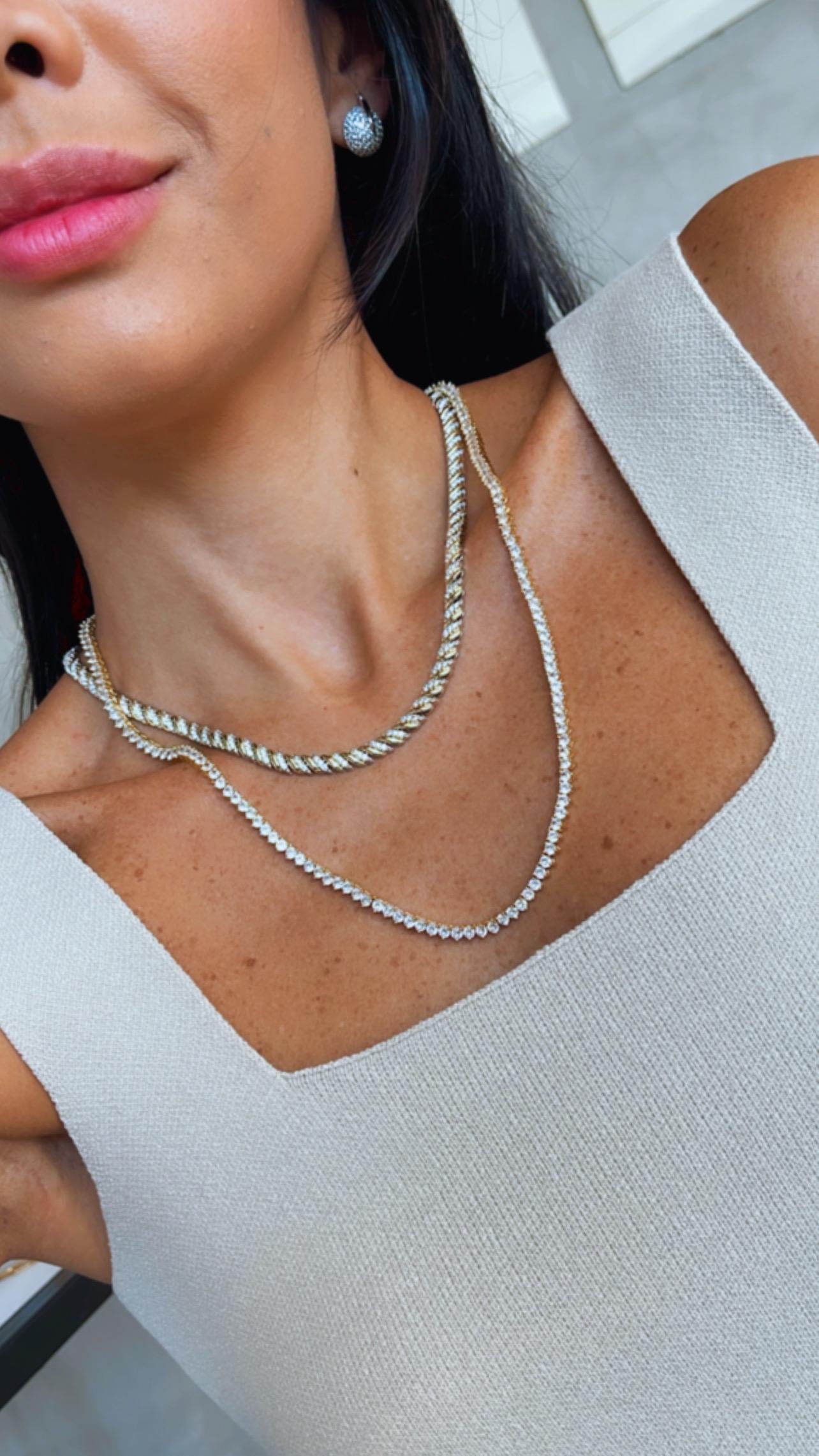 Colar riviera 3p longo