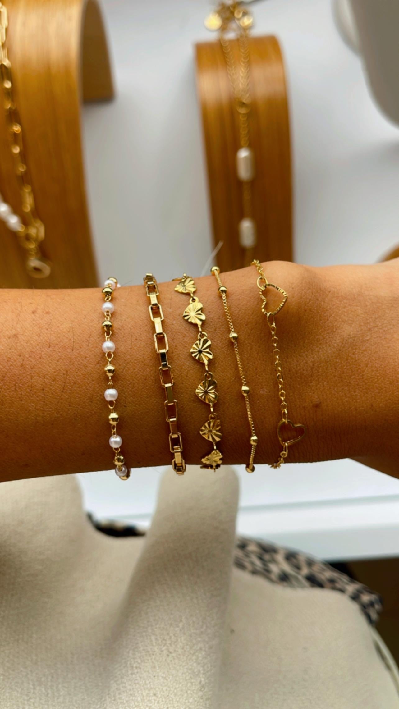 Pulseira quadradinhos